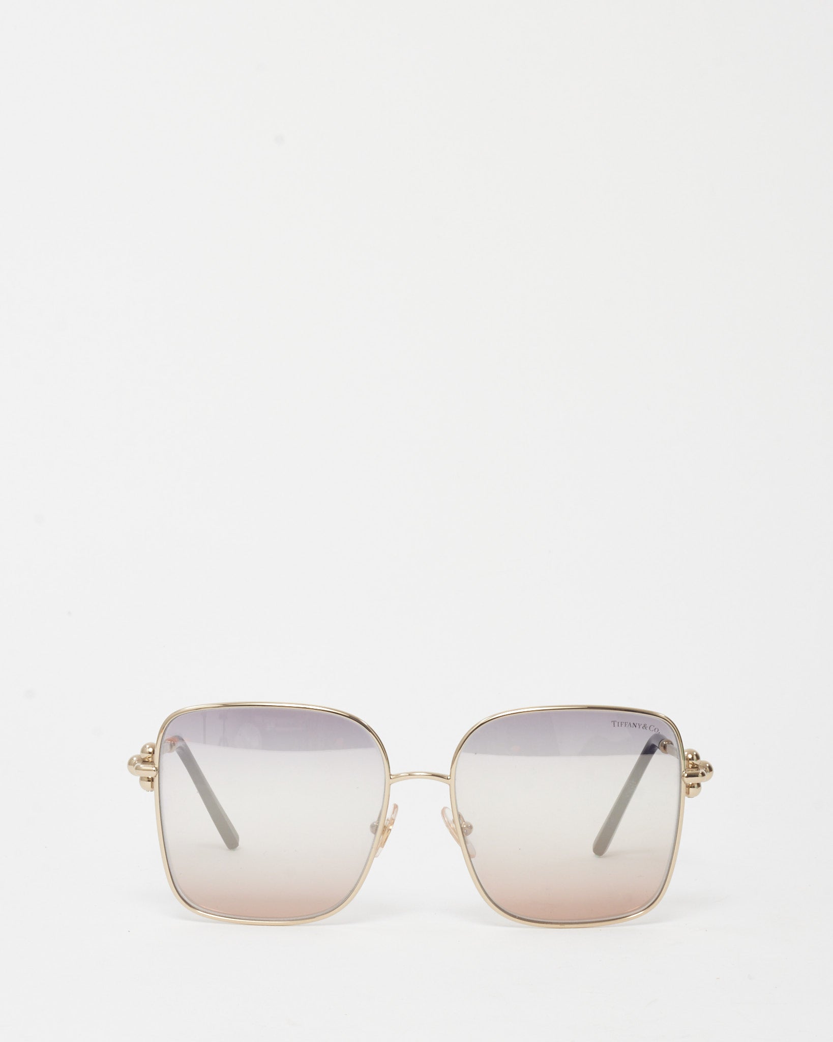 Buy Tiffany & Co. Silver and Blue Azure Gradient Lens TF3094 