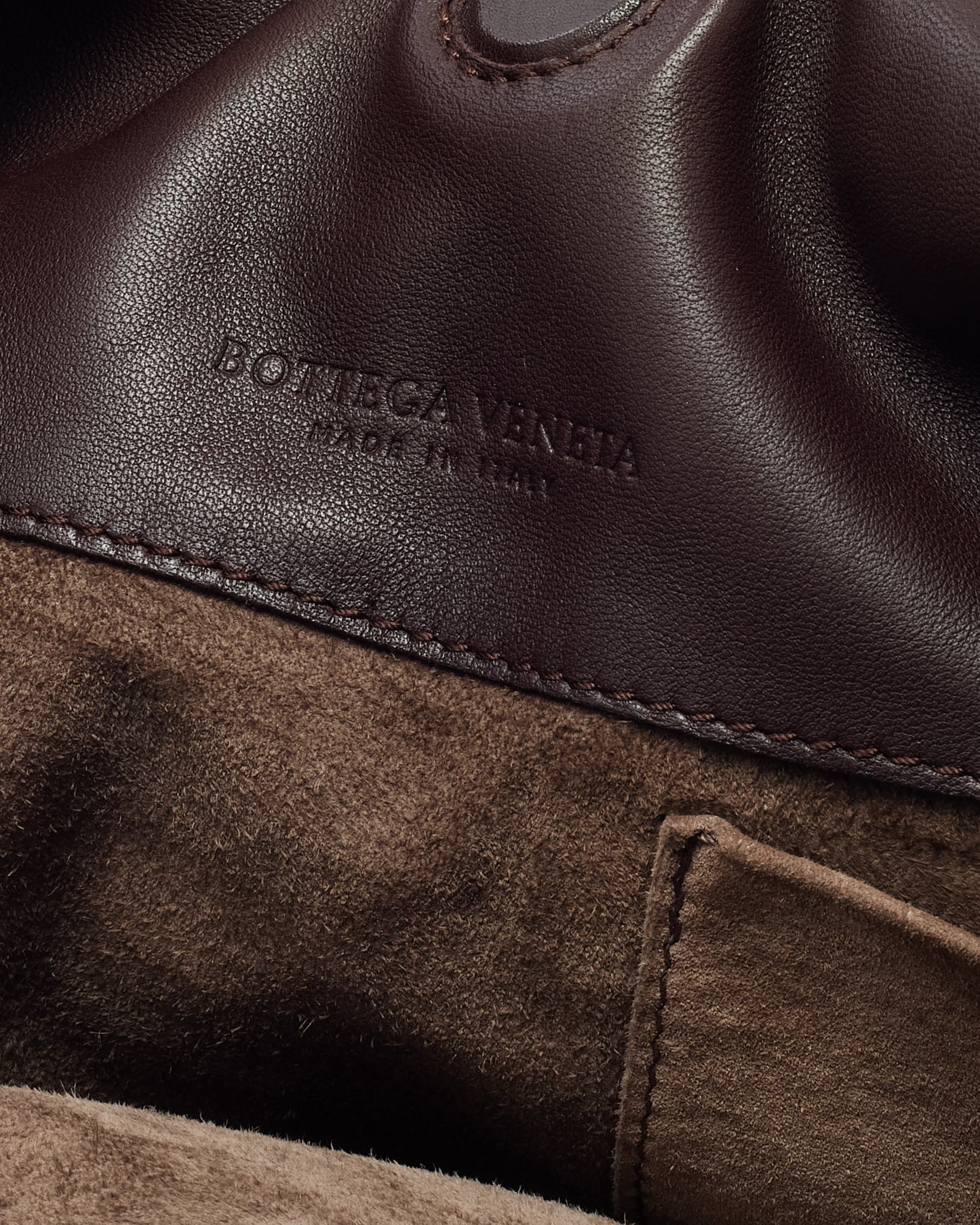 Bottega Veneta Brown Nappa Intrecciato Leather Large Campana Hobo Shoulder Bag