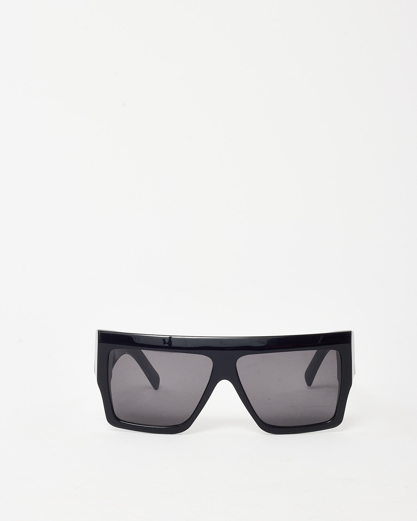 Buy Celine Black Acetate CL400921 Oversized Flat Top 