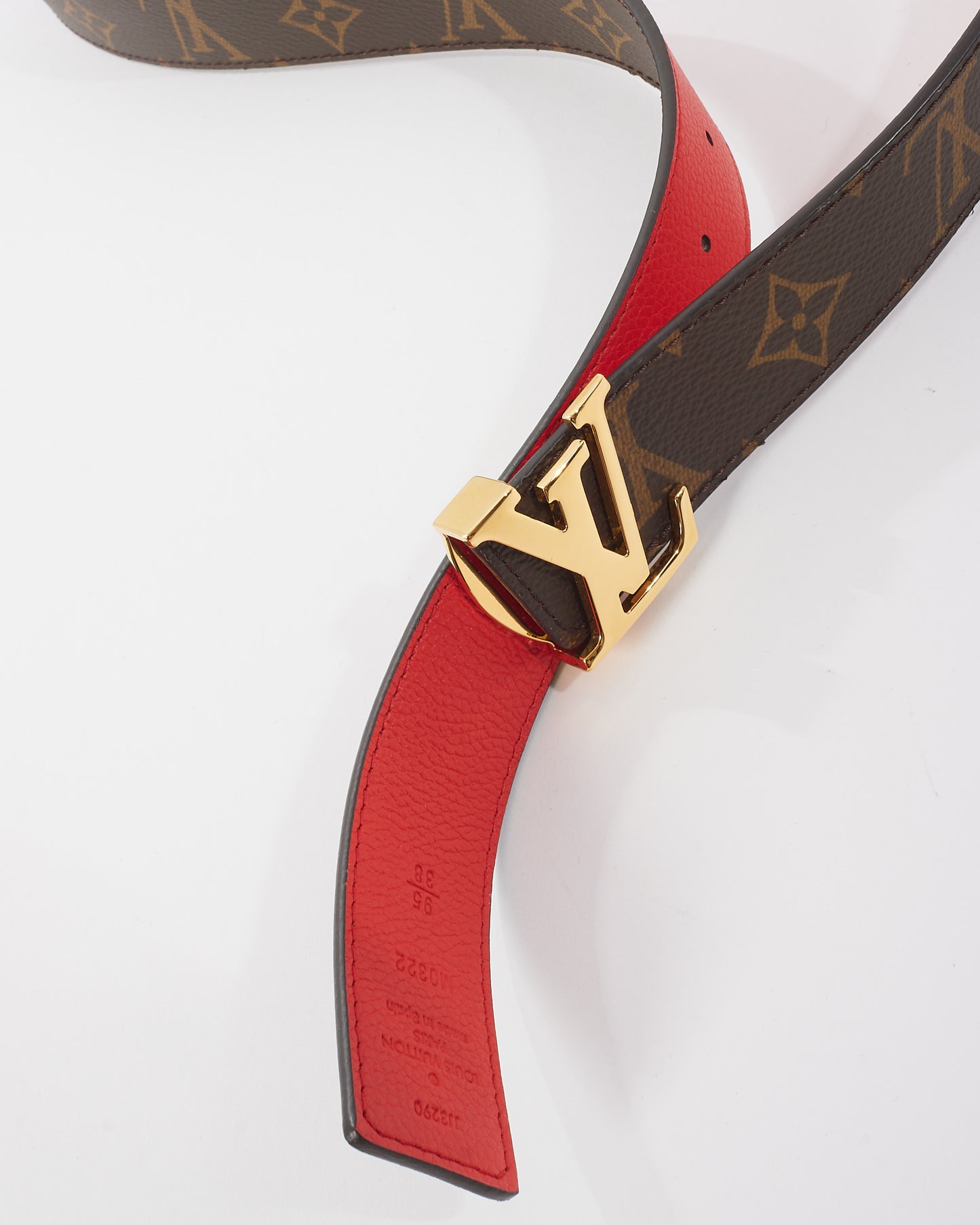 Louis Vuitton Monogram Canvas Reversible 30mm Belt - 95/38