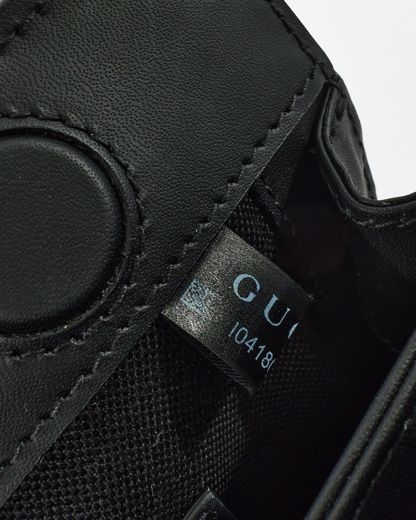 Gucci Black Monogram Canvas GG Ophidia Chain Shoulder Bag