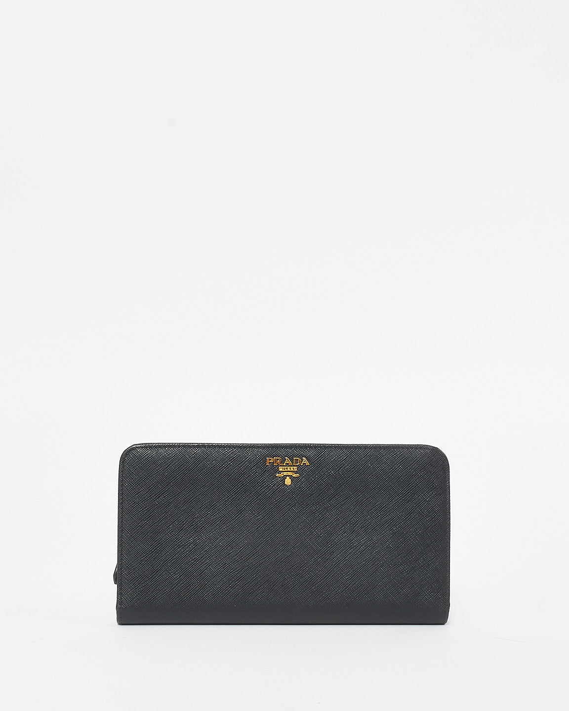 Saffiano Leather Wallet Prada Bifold Buy Prada Black Saffiano