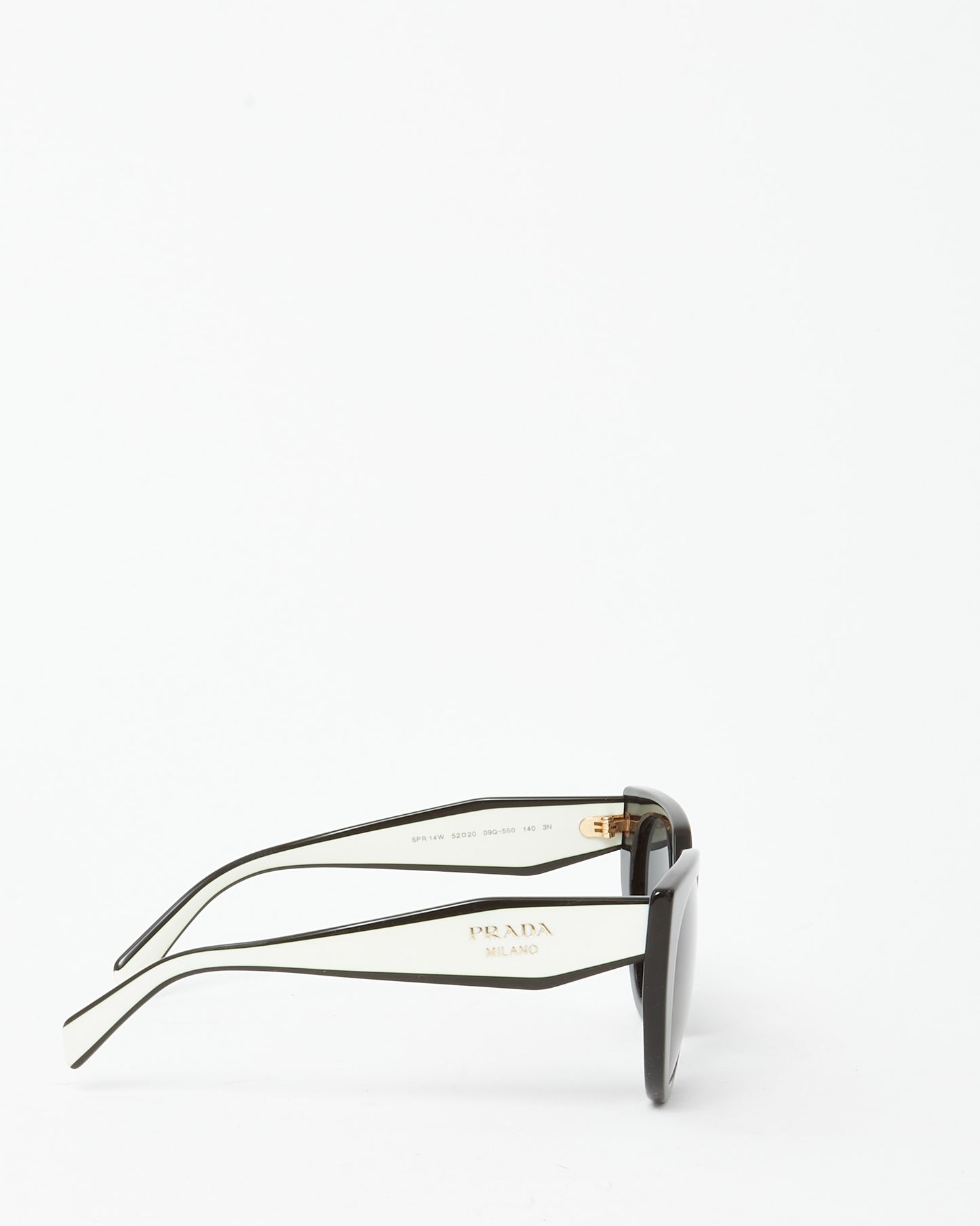 Chanel Black Acetate and Gold Lens 5414 CHANEL Detail Butterfly Sunglasses