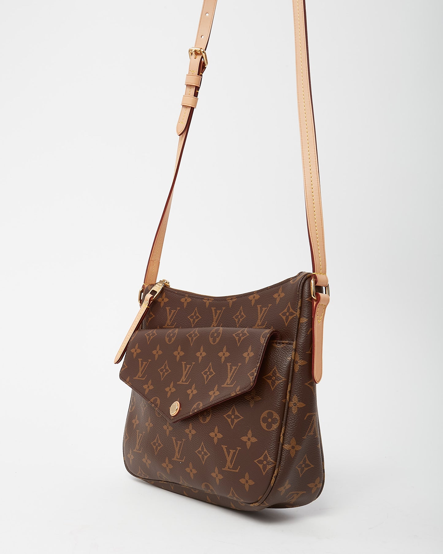 Louis Vuitton Monogram Coated Canvas Mabillon Crossbody Bag