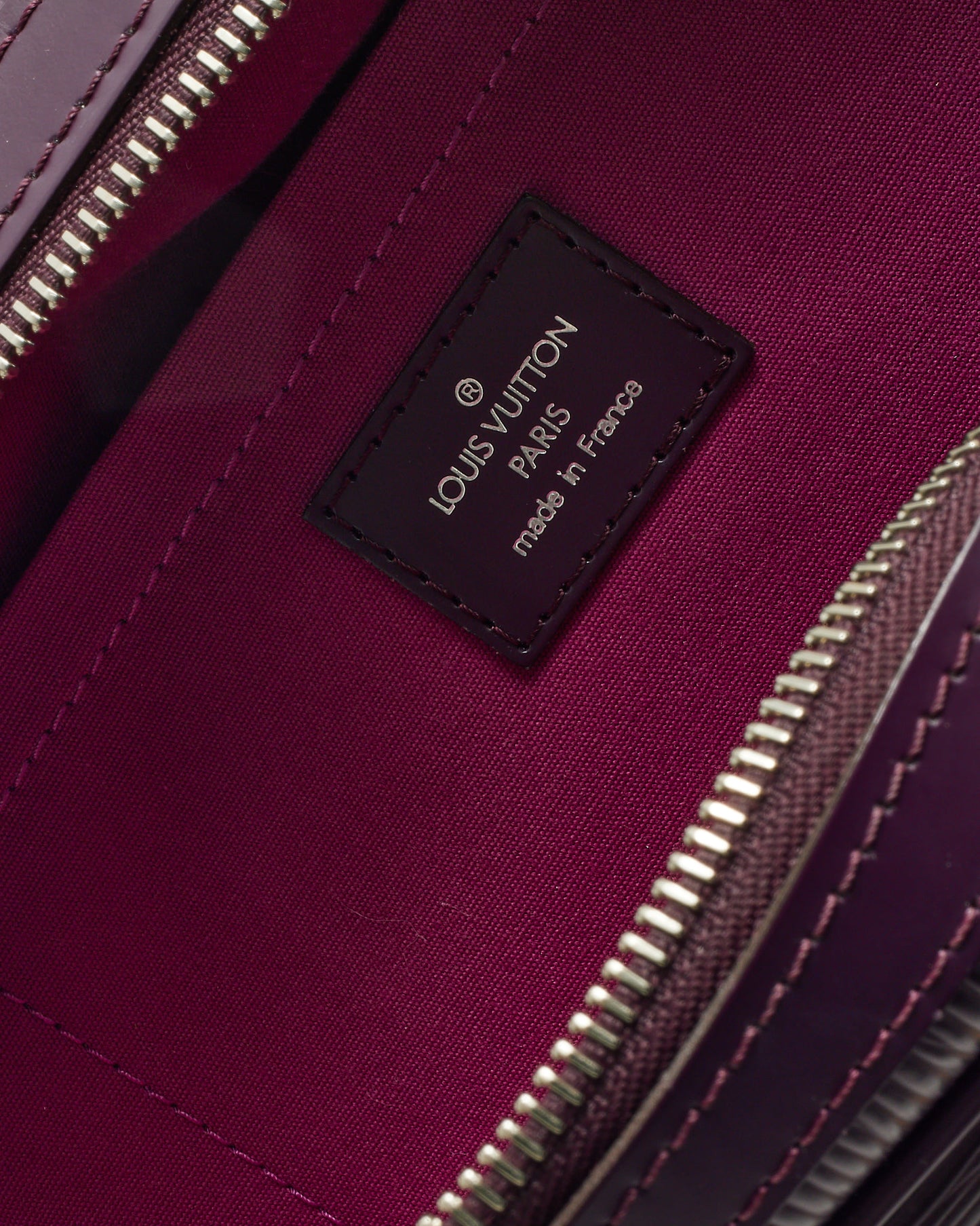 Louis Vuitton Purple Epi Leather Montaigne GM Bowling Bag