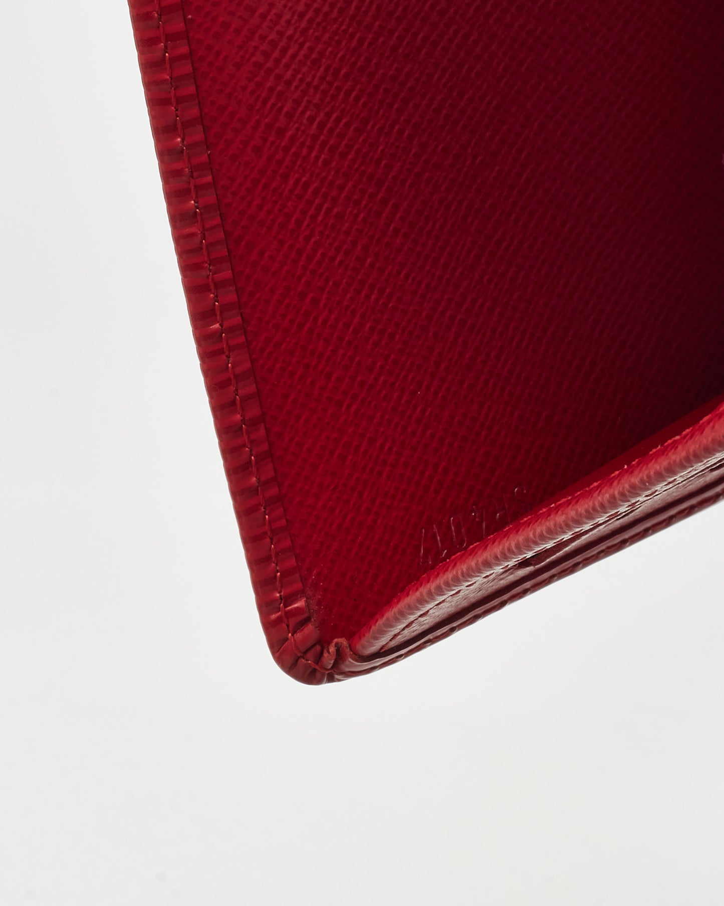 Louis Vuitton Red Epi Leather SHW Compact Koala Wallet