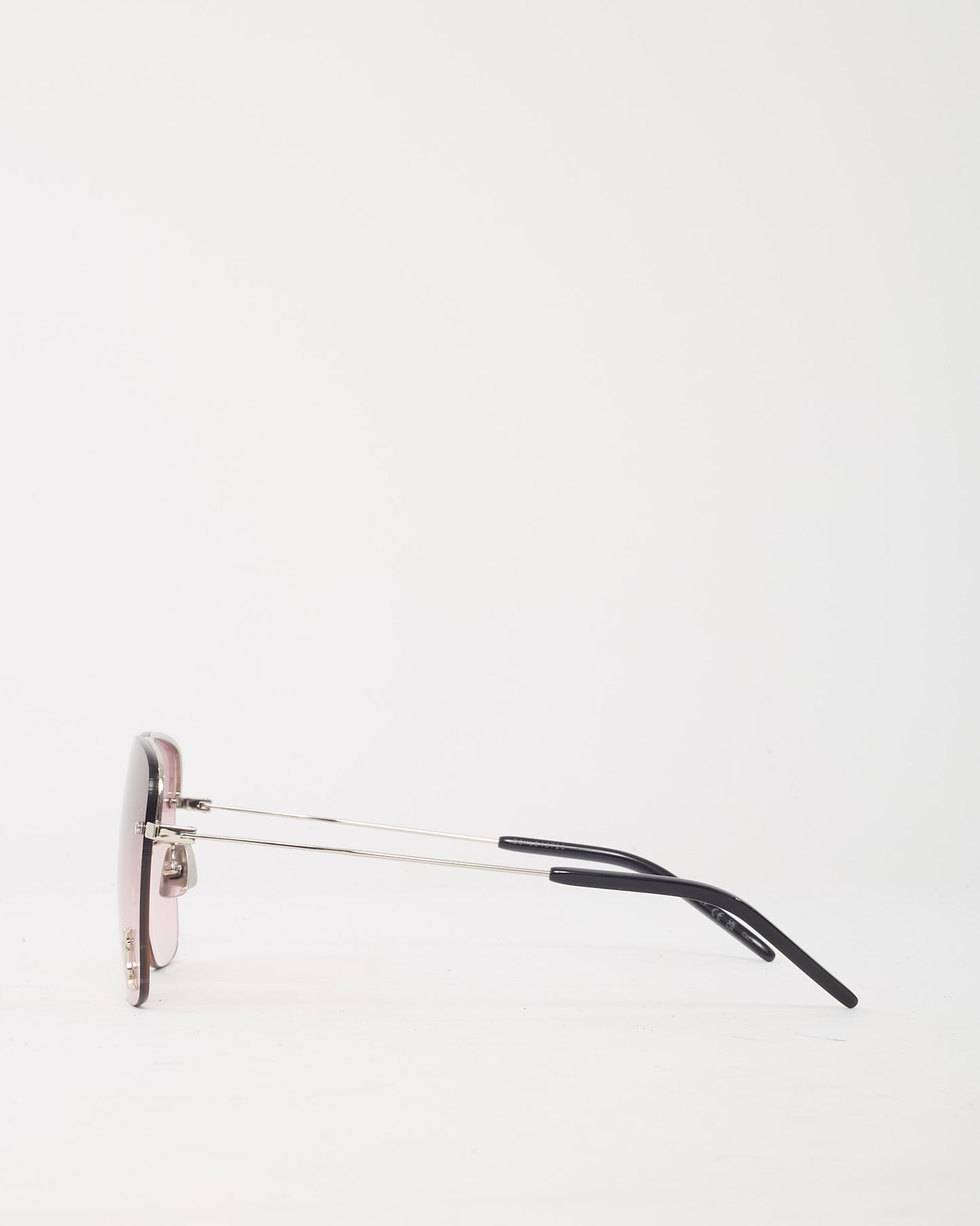 Lunettes de soleil plates masques noires SL364 Ace de Saint Laurent