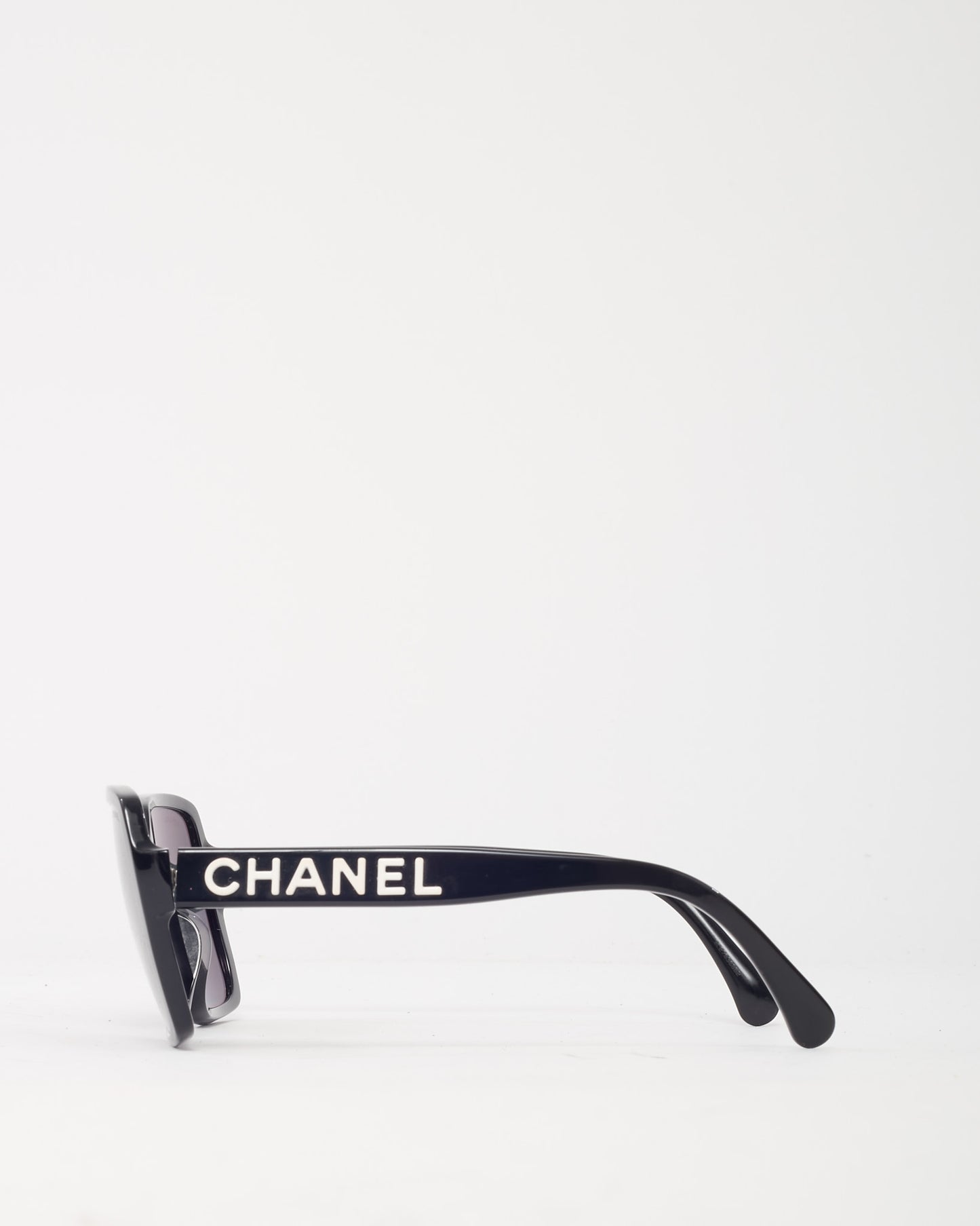 Lunettes de soleil plates masques noires SL364 Ace de Saint Laurent