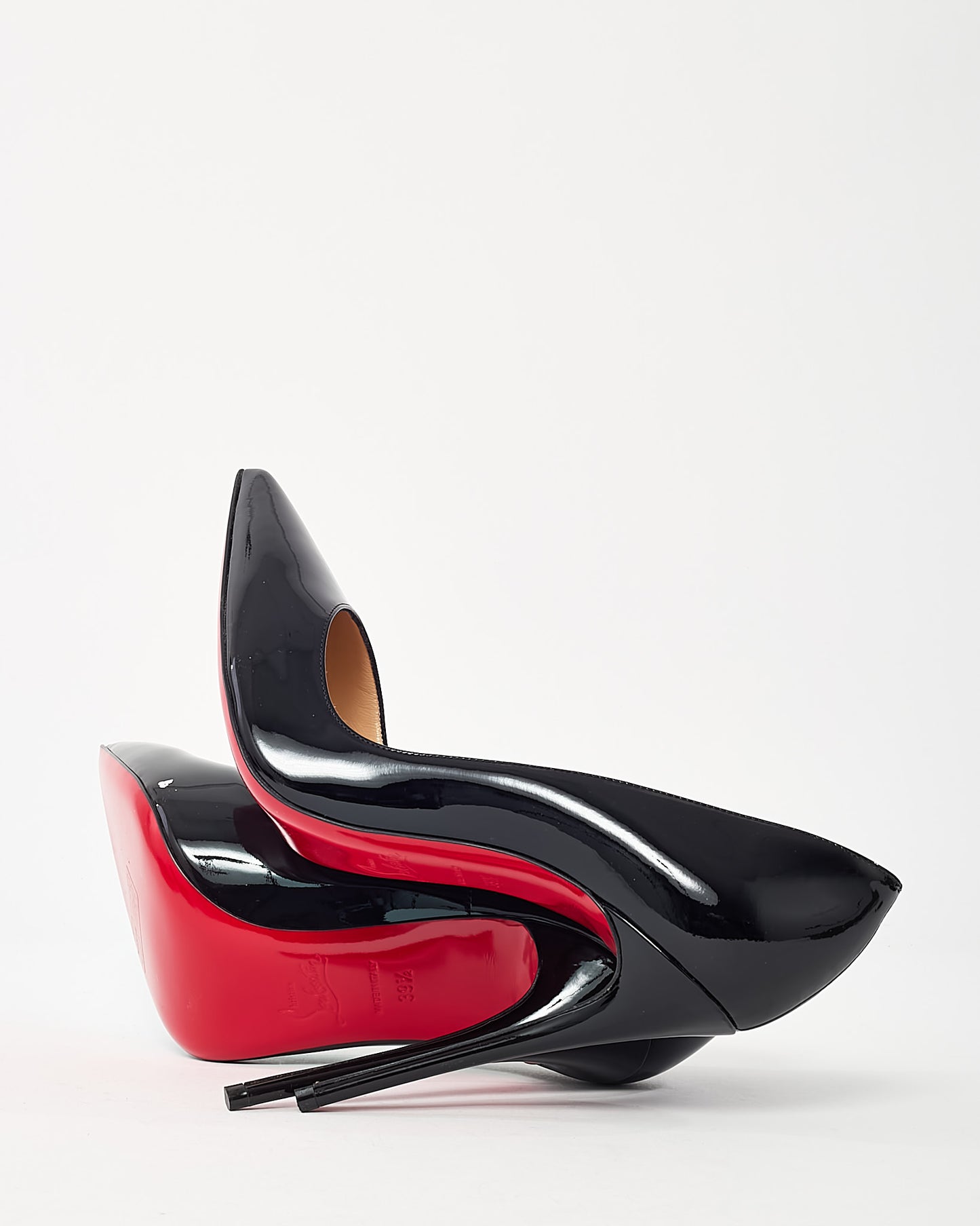 Christian Louboutin Black Patent Leather So Kate 120mm Pumps - 39.5
