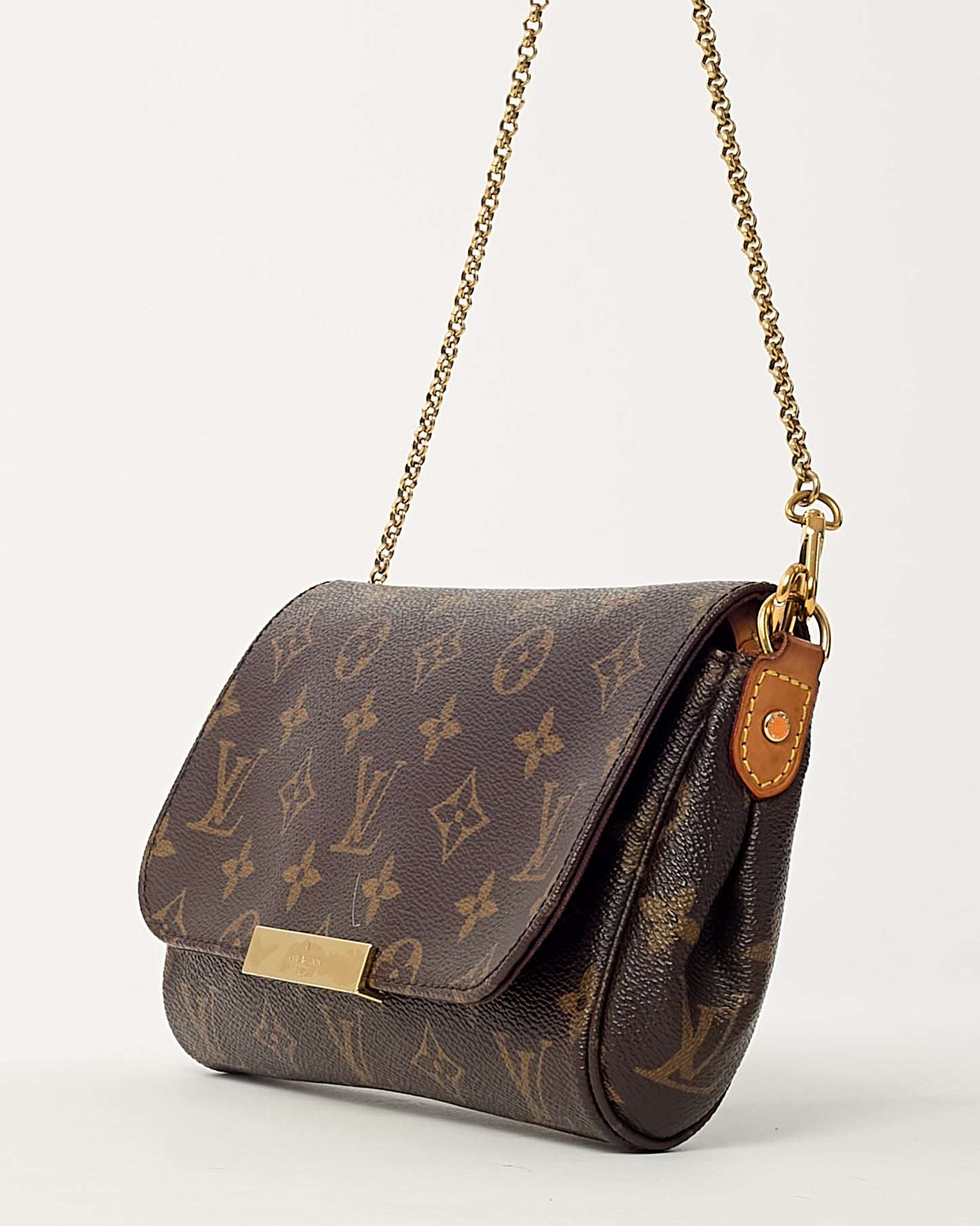 Louis Vuitton Monogram Coated Canvas Favourite PM Crossbody Bag