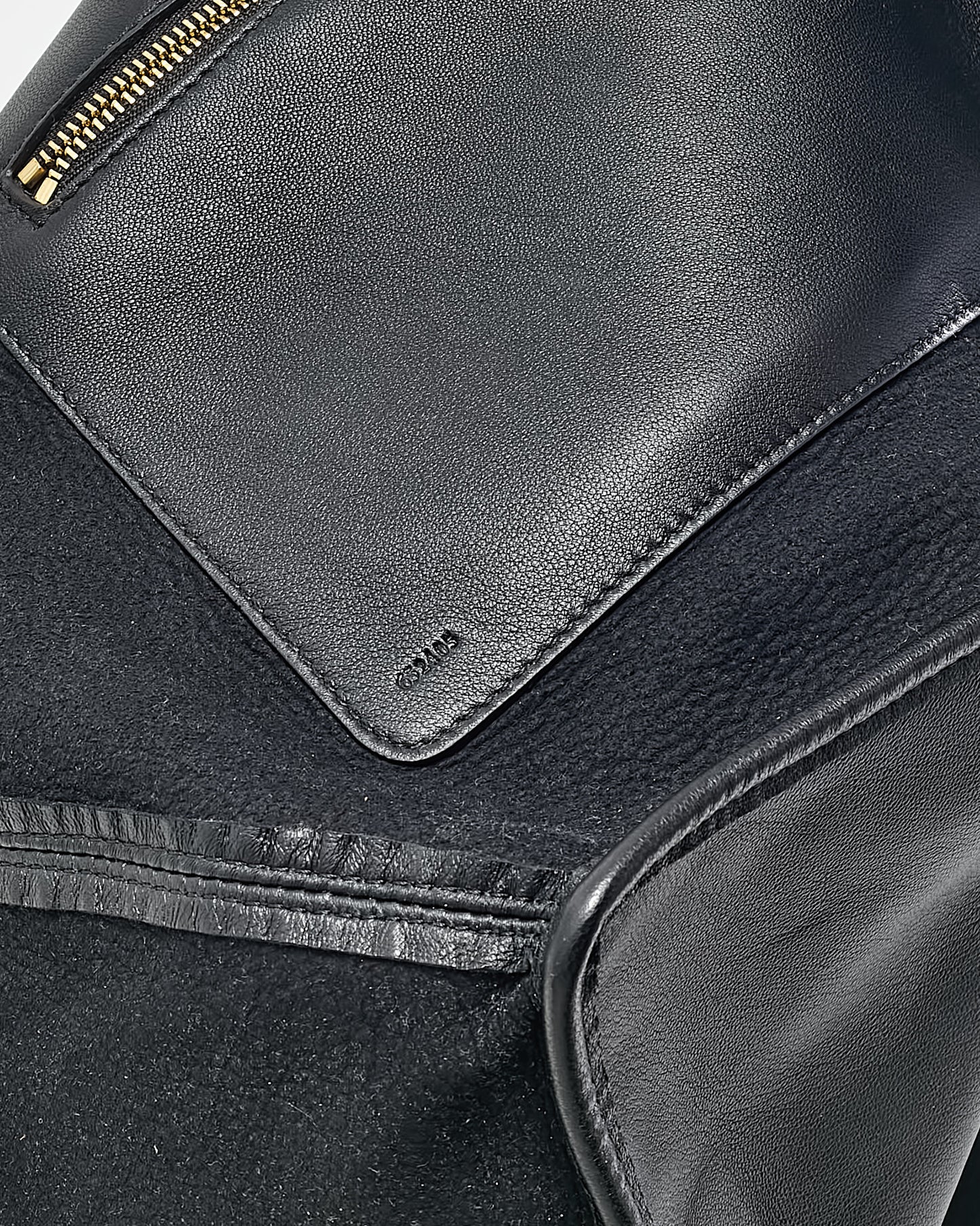 Loewe Black Nappa Leather Medium Squeeze Shoulder Bag