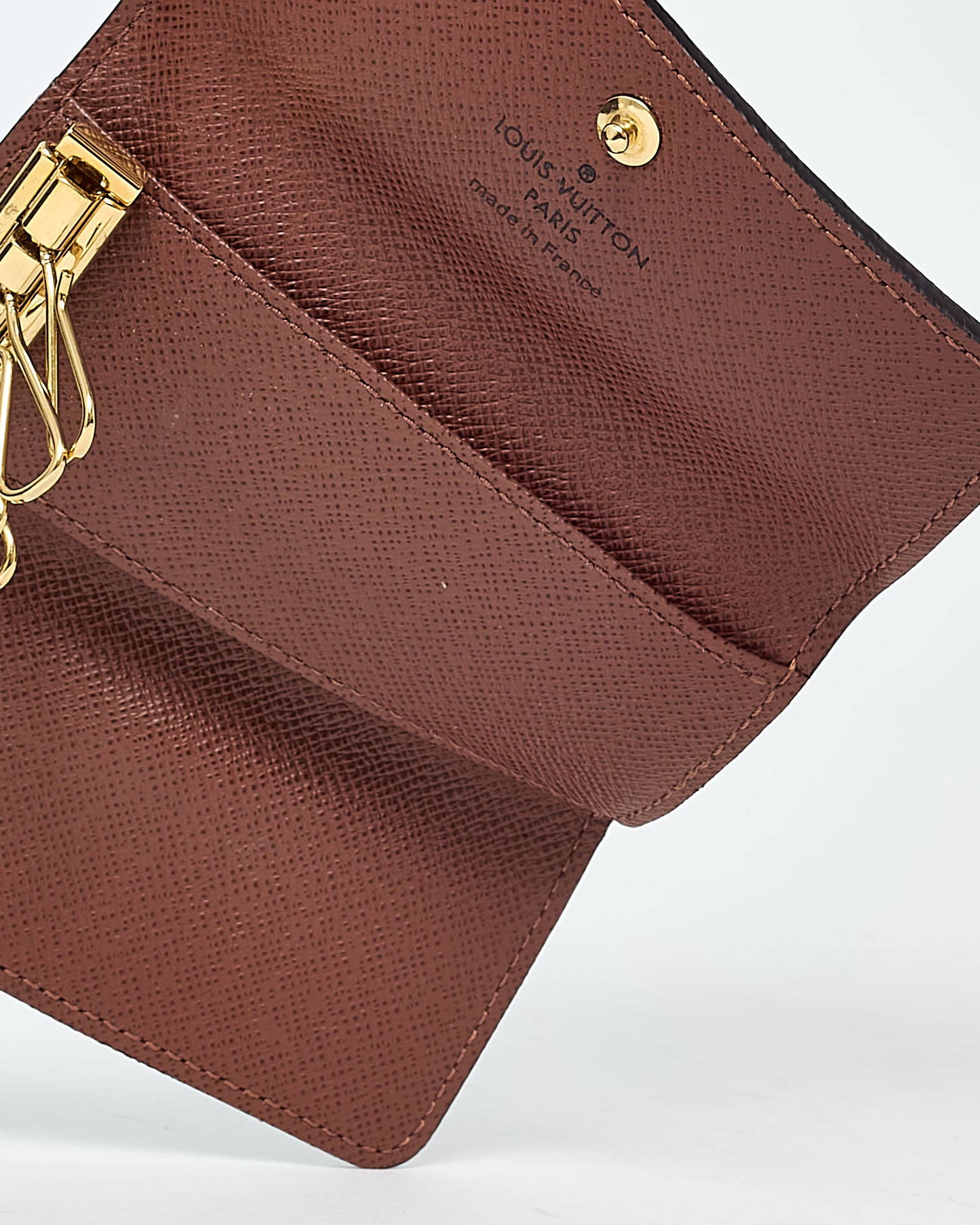 Louis Vuitton Monogram Coated Canvas 4 Key Holder