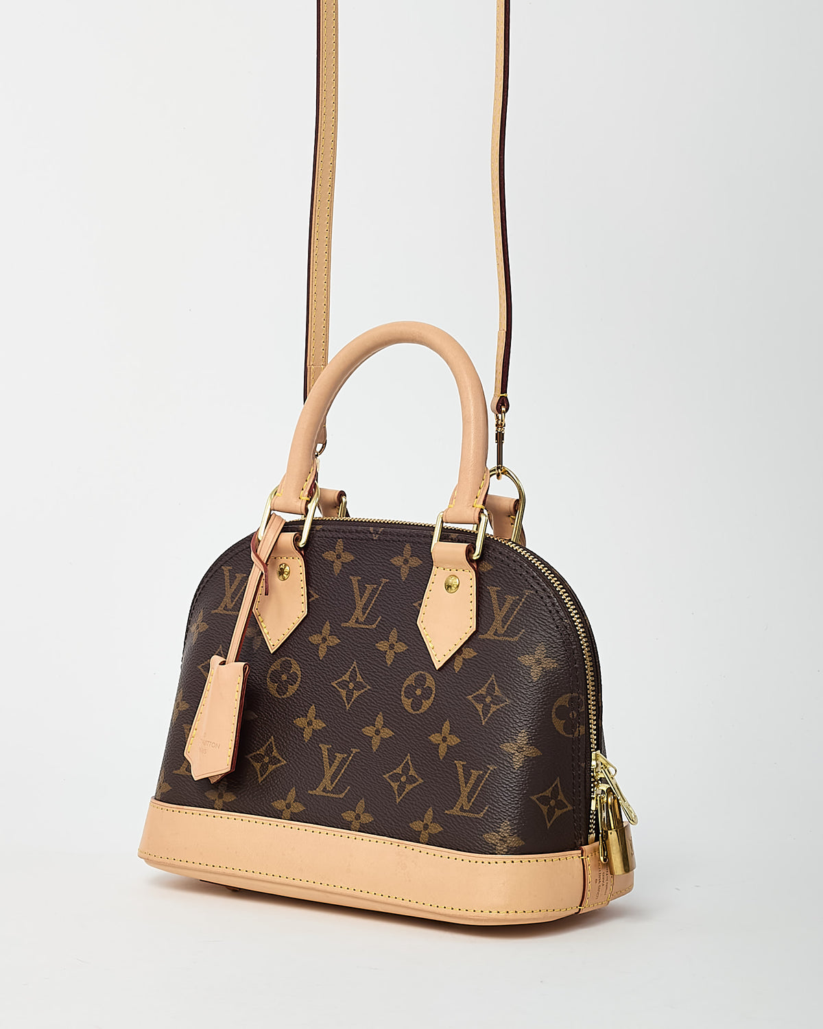 Louis Vuitton Monogram Coated Canvas Alma BB Handbag