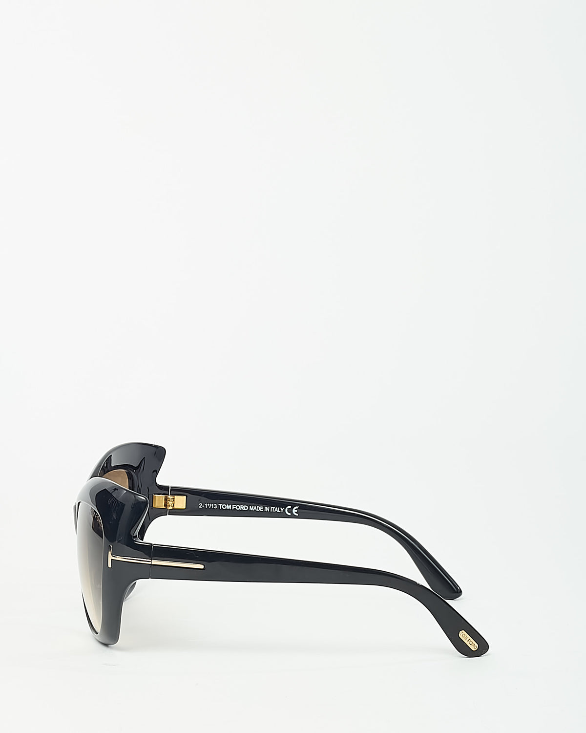 Tom Ford Black TF284 Bardot Cat Eye Sunglasses