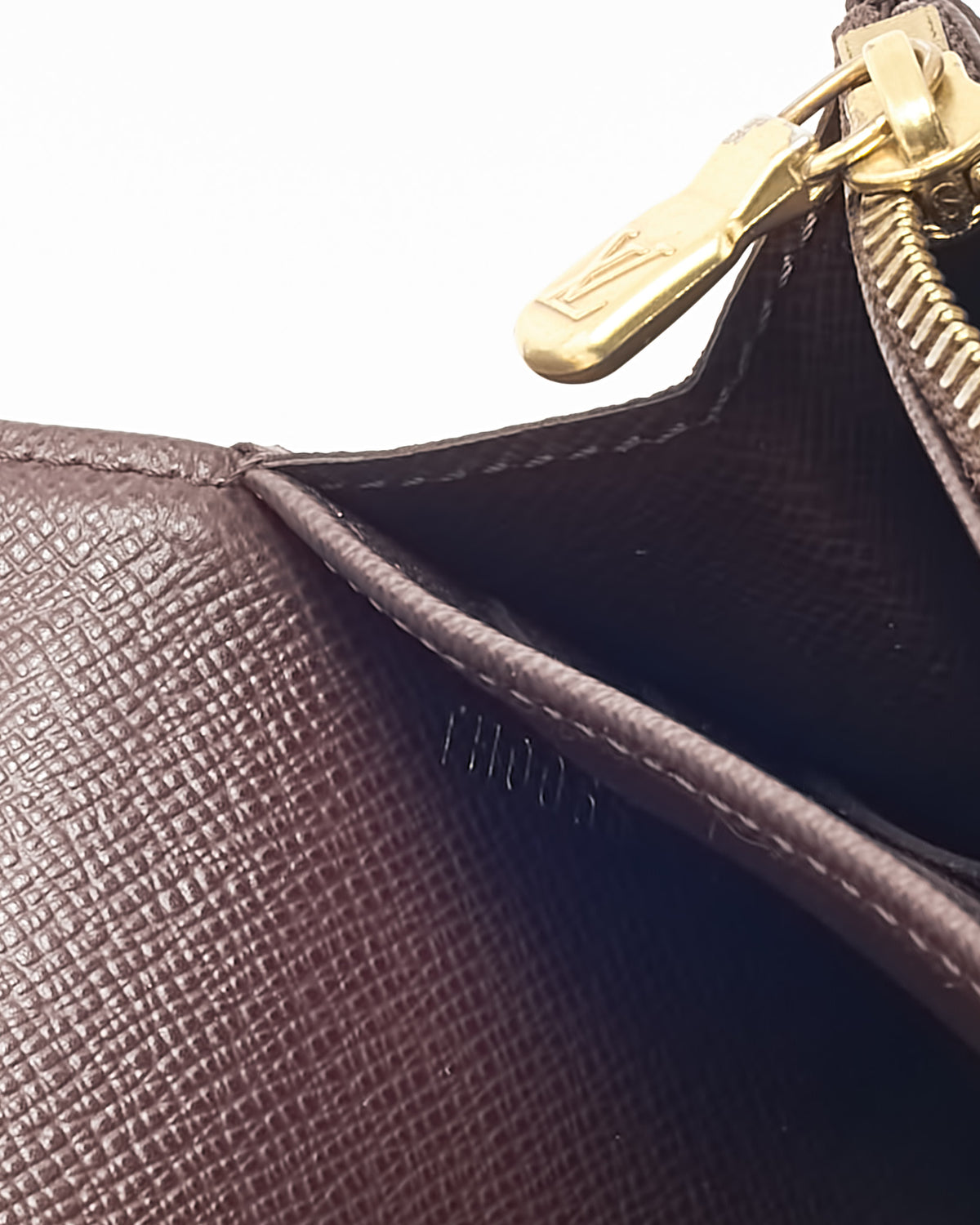 Louis Vuitton Brown Monogram Mini Lin Canvas Porte Tresor International Wallet