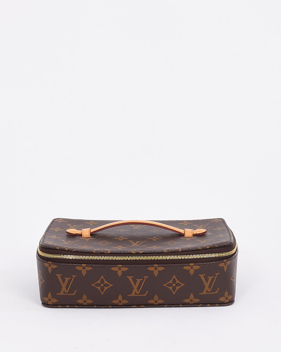Louis Vuitton LV Nice Jewelry Case Brown Cloth ref.971186 - Joli