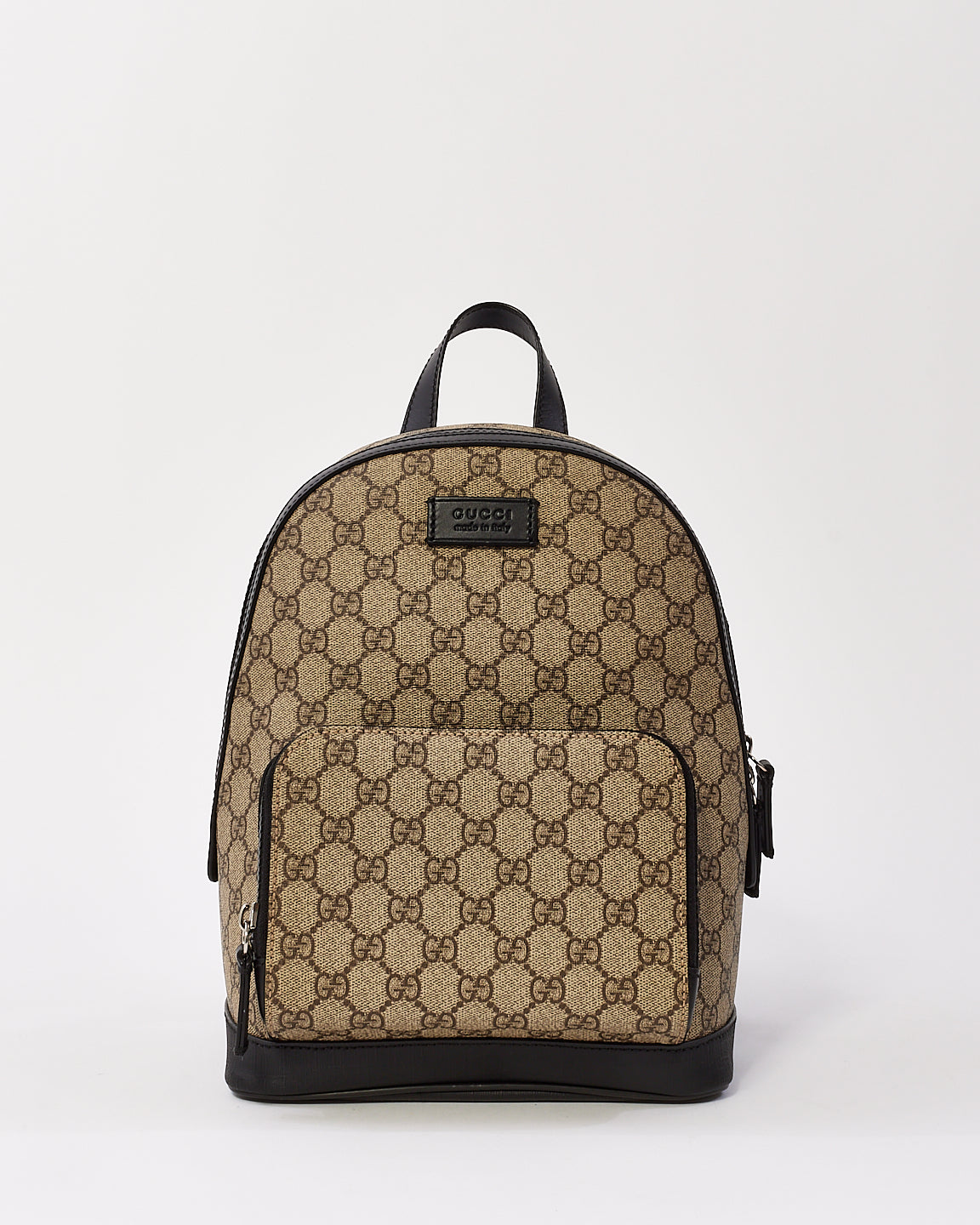 gucci mini backpack women& 39 Explore a Gucci Brown Canvas & Leather GG Guccissima Eden Small Backpack - Authenticated Pre-Owned