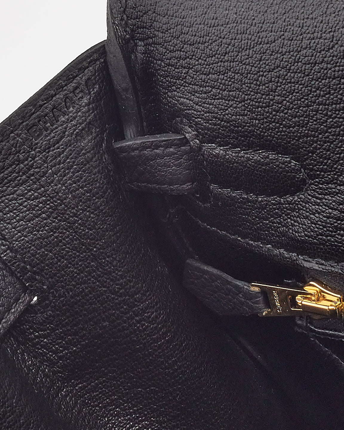 Hermès Black Togo Leather Birkin 25 with Rose Gold Hardware