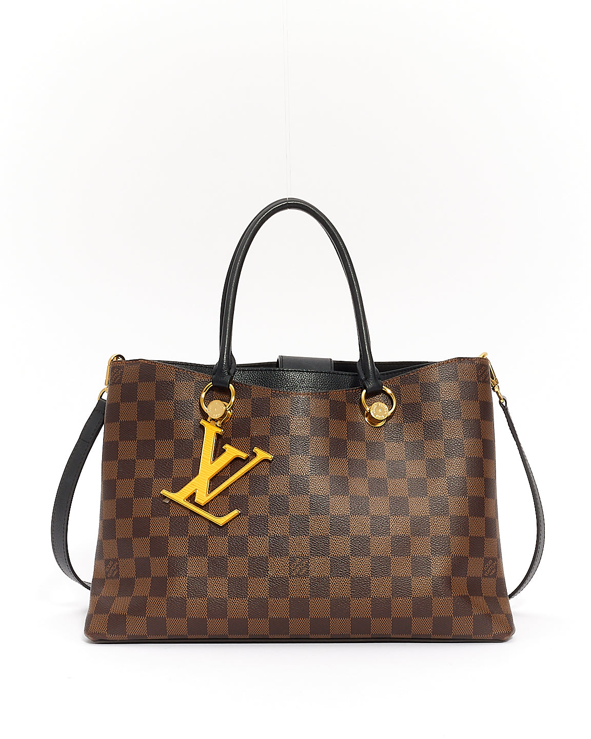 Explore a Louis Vuitton Damier Ebene Canvas Riverside Tote Bag