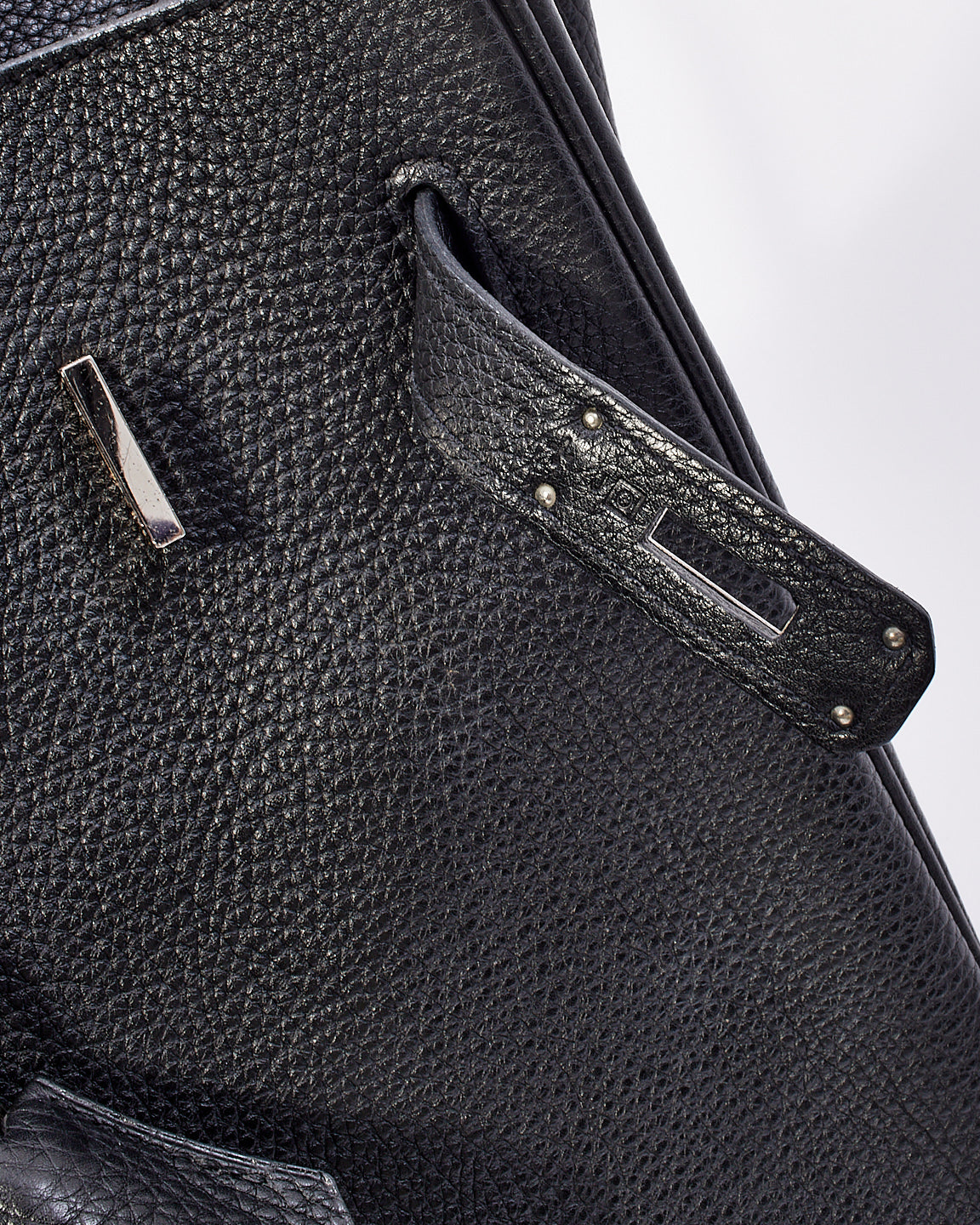 Hermès Black Togo Leather Birkin 35 with Palladium Hardware