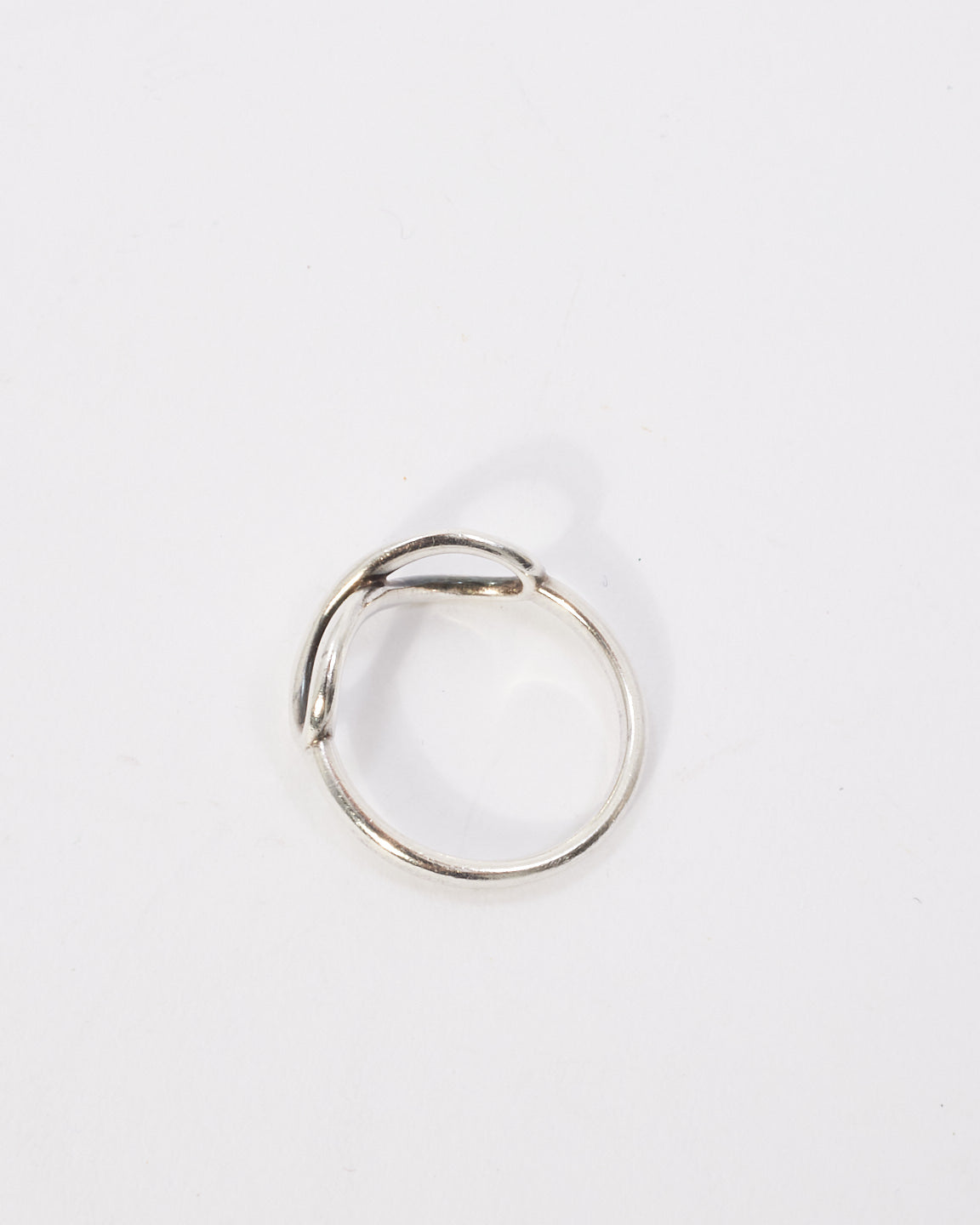 Tiffany & Co. Sterling Silver Infinity Ring - 6.5