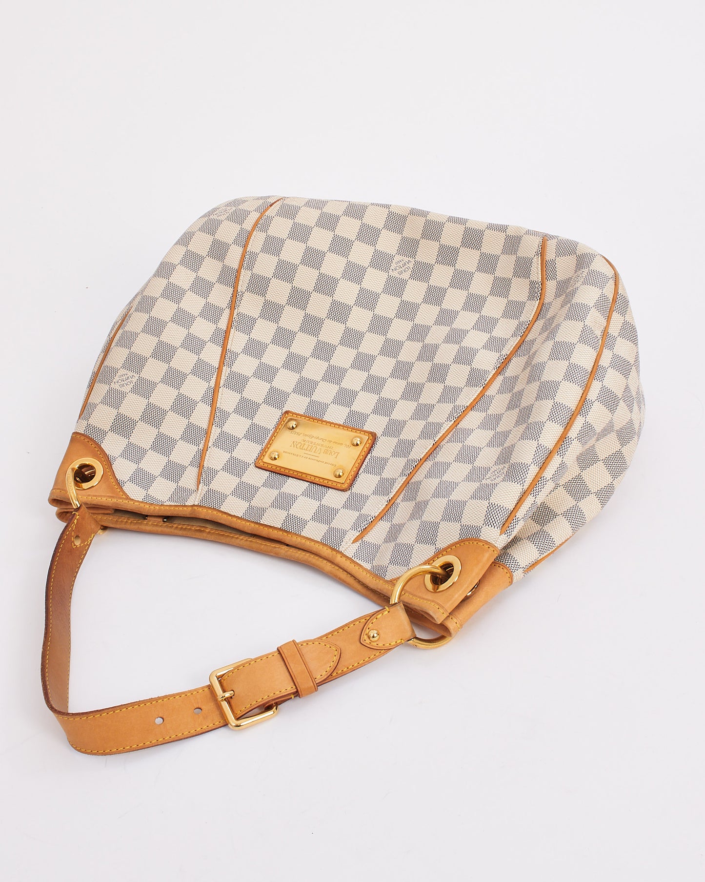 Louis Vutton Damier Azur Canvas Galleria PM Bag