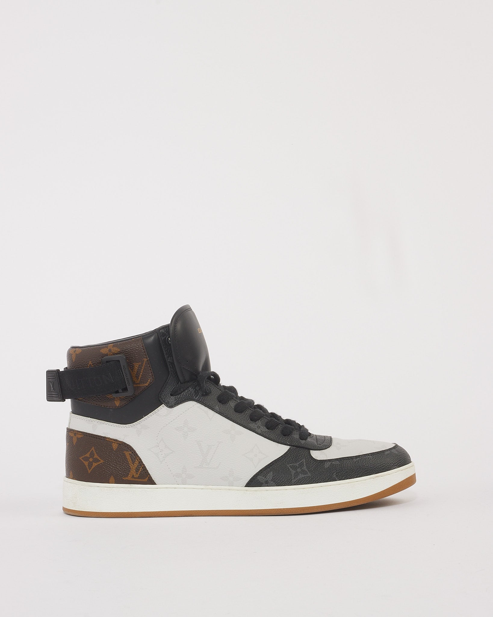 Explore a Louis Vuitton Monogram Men's Canvas Rivoli High Top