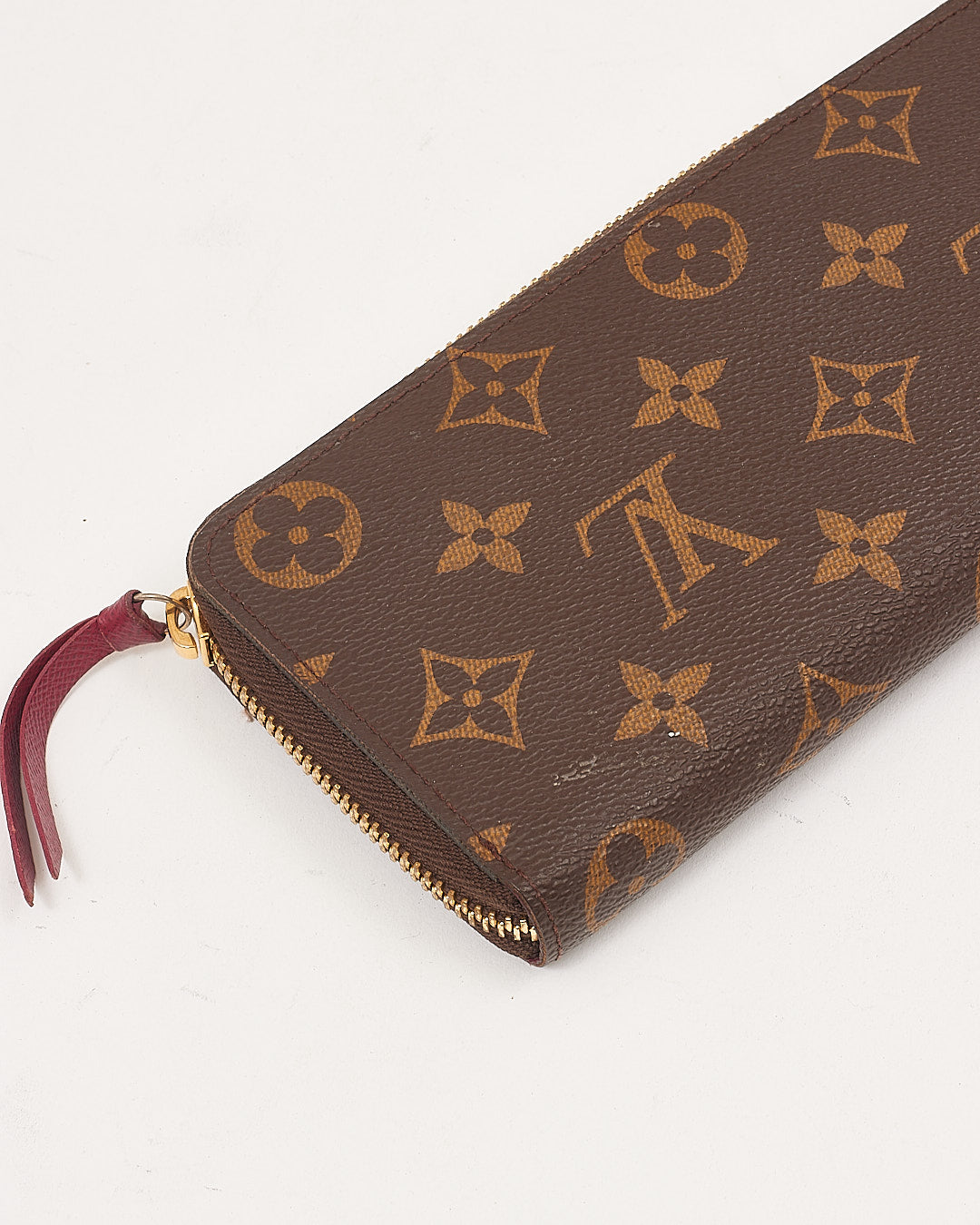 Louis Vuitton Monogram Canvas Zippy Clemence Wallet