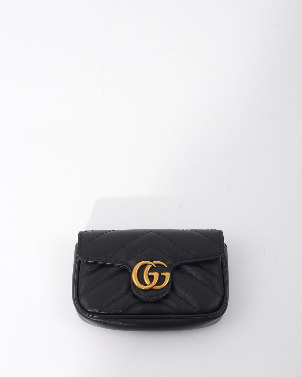 Gg marmont coin case with chain Clearance