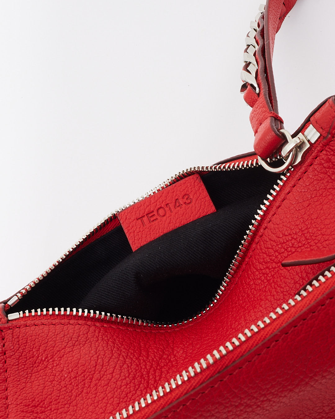 Pochette à bracelet Pandora en cuir rouge Givenchy