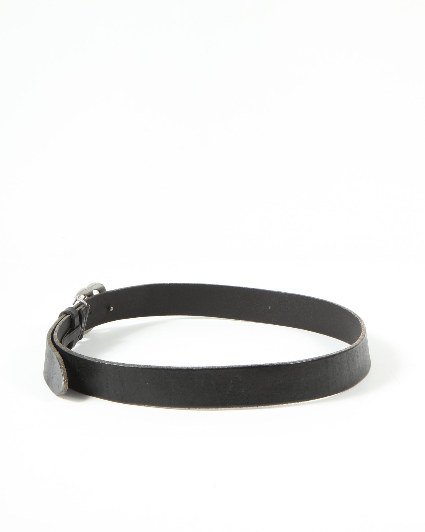 Gucci Silver GG Buckle Marmont Thin Belt - 80/32