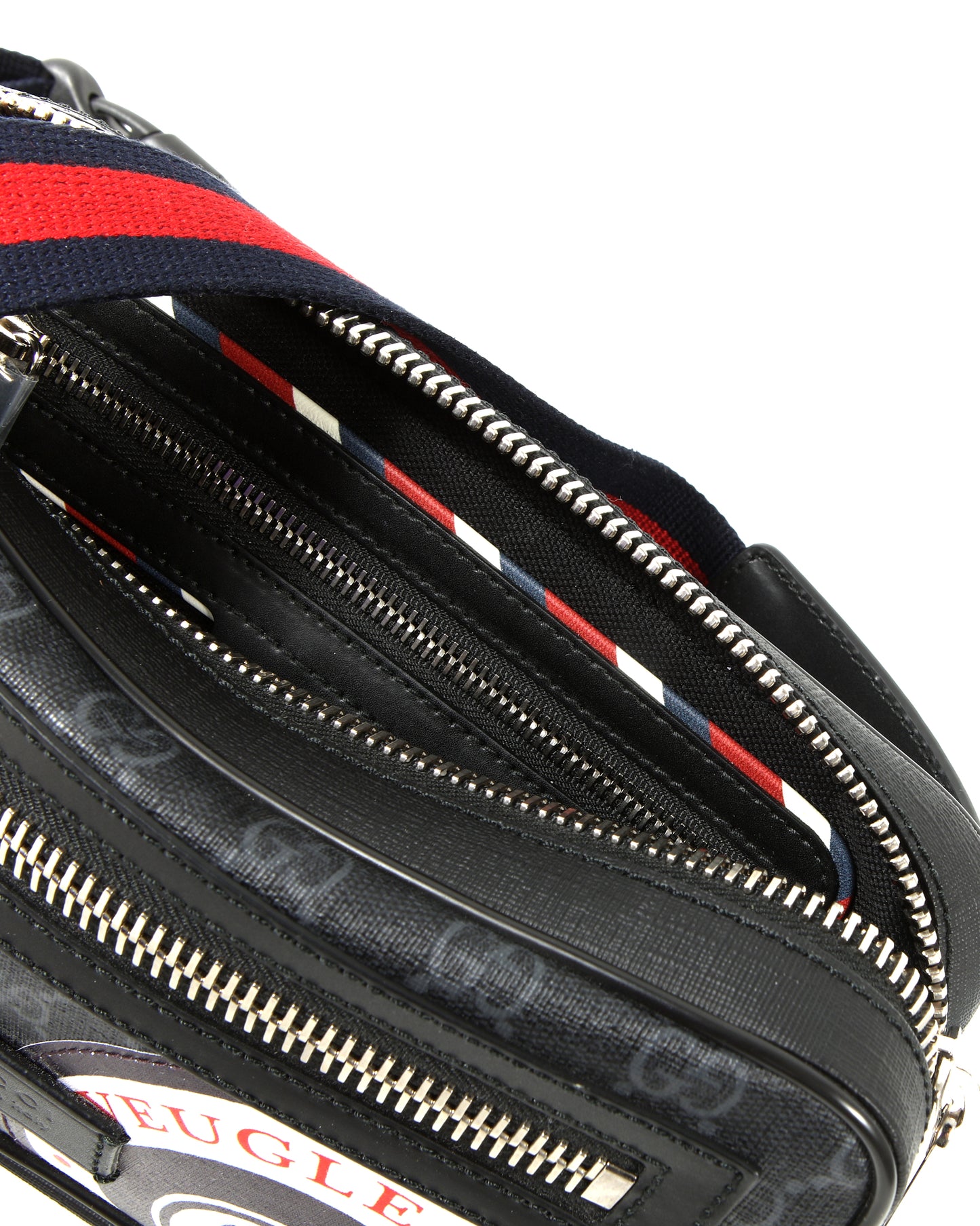 Gucci GG Supreme Night Courrier Bum Bag