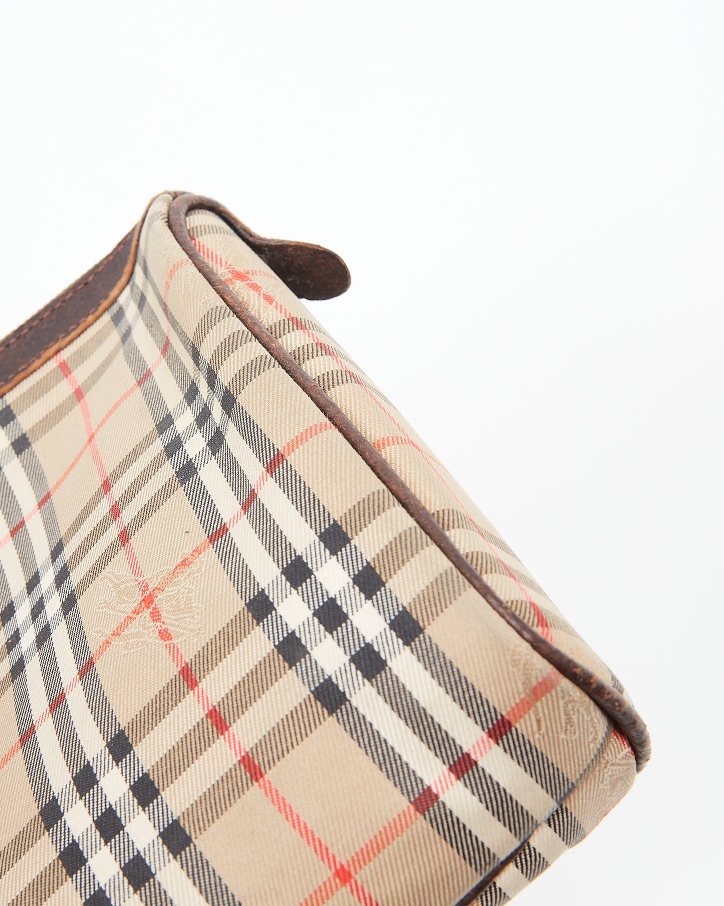 Burberry Haymarket Check Pochette/Pochette en toile