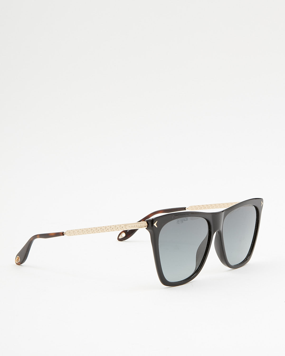 Lunettes de soleil à monture métallique noire Givenchy GV7096