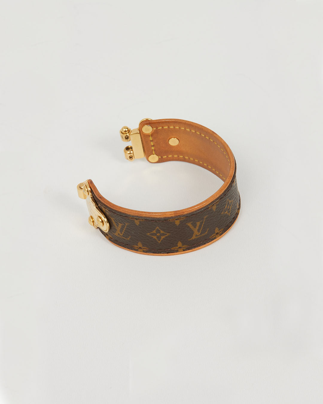 Louis Vuitton Monogram Save It Hinge Bracelet