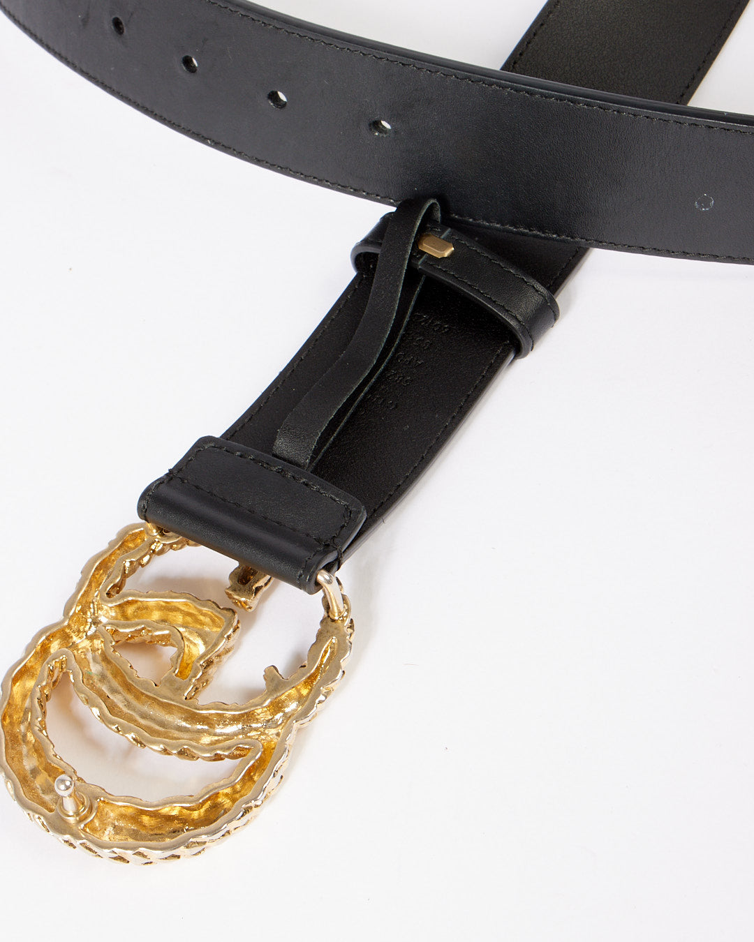 Gucci Black GG Special Edition Marmont Belt - 85/34