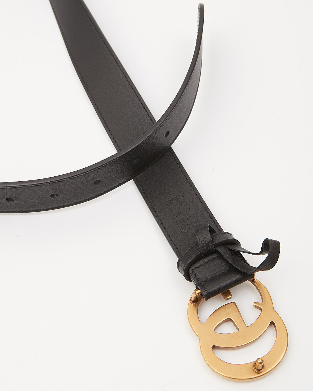 Gucci GG Marmont Thin Leather Belt - 85/34