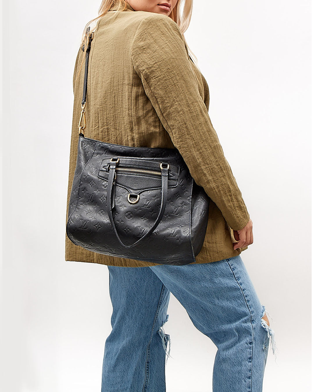 Louis Vuitton Bleu Infini Empreinte Monogram Inspirée Bag