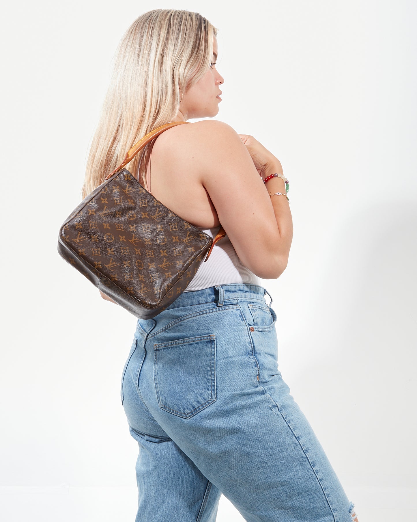 Louis Vuitton Monogram Canvas Looping MM Shoulder Bag