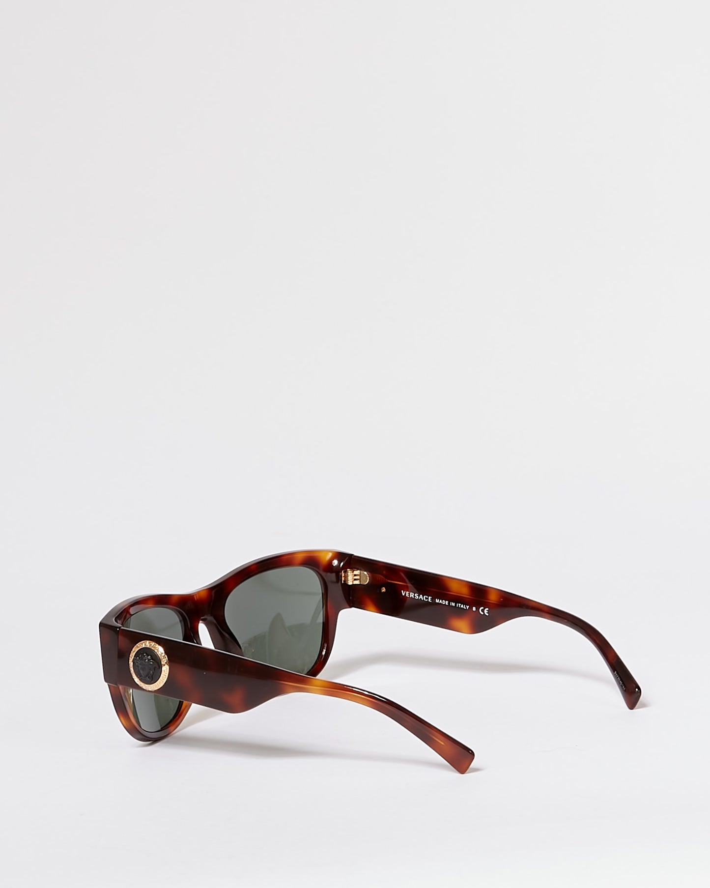 Versace Lunettes de soleil Medusa marron écaille MOD4359