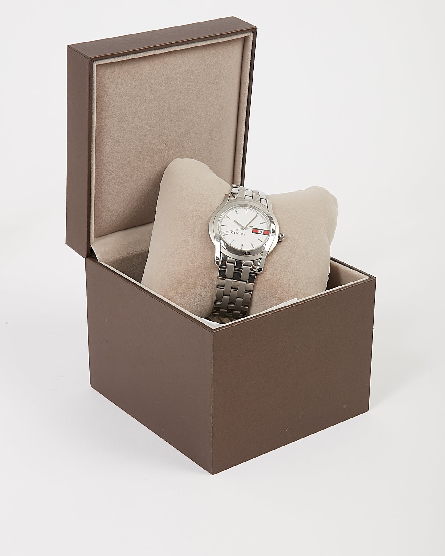 Gucci Silver Stainless Steel 36mm Watch RETURNED