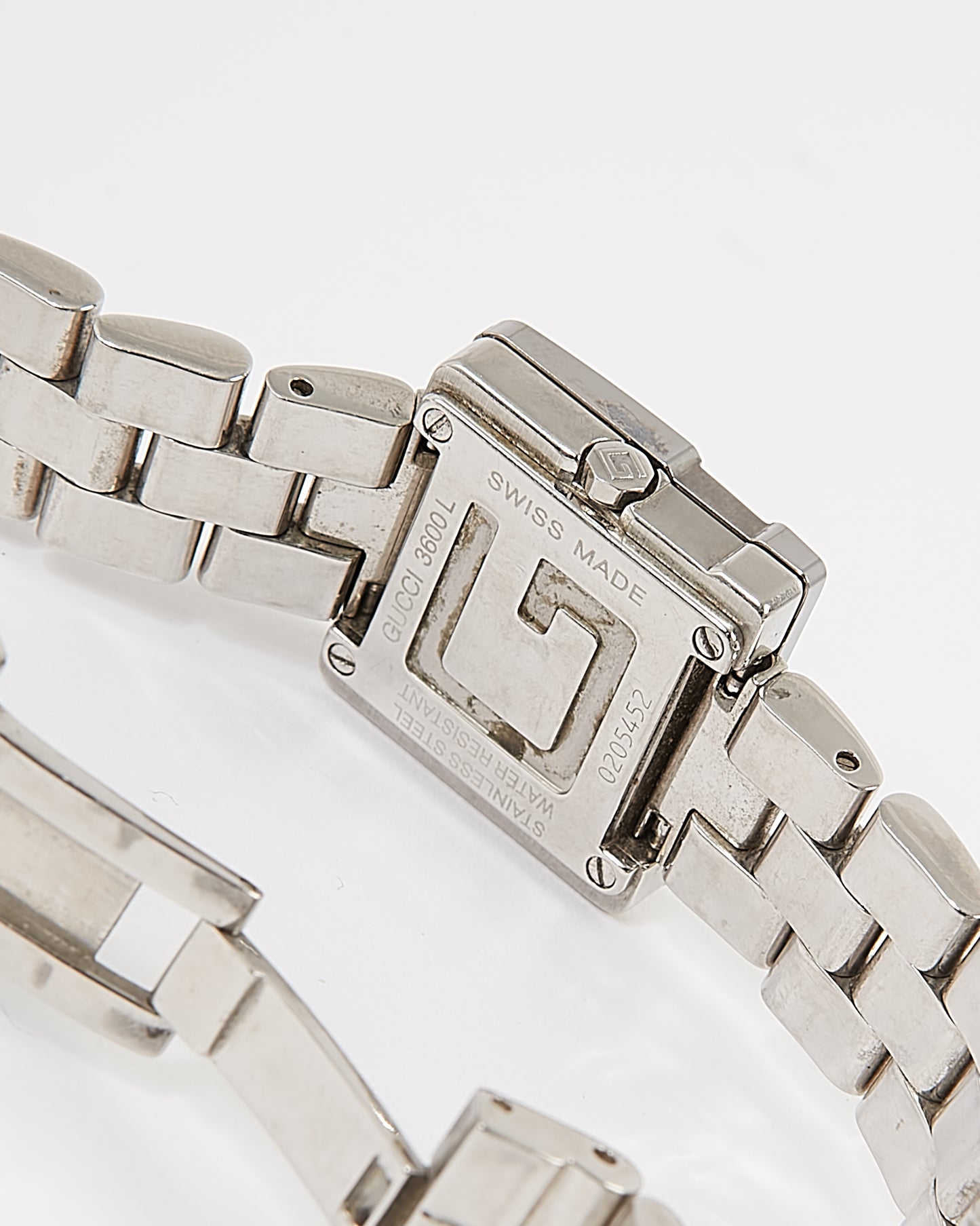 Gucci Silver Stainless Steel G-Series Watch 24mm