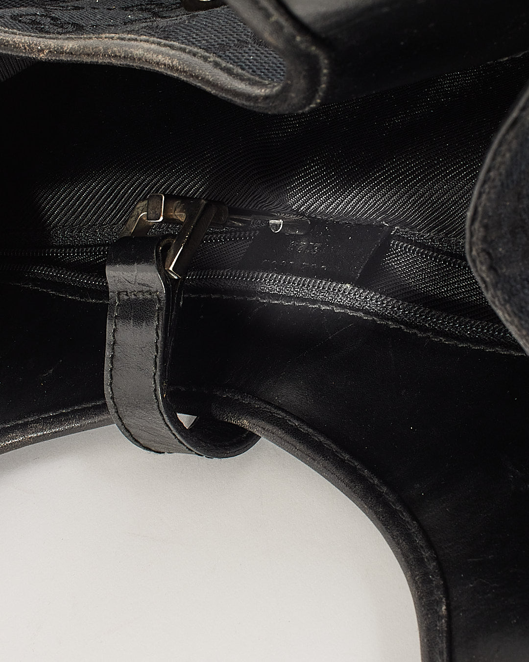 Gucci Black GG Canvas Jackie Hobo Shoulder Bag