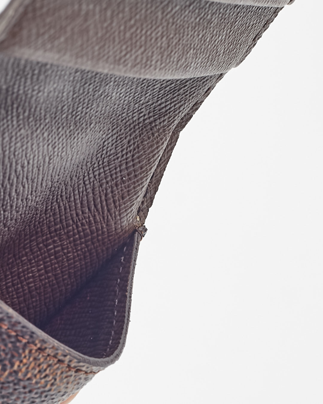 Louis Vuitton Damier Ebene Coated Canvas Coin Card Case