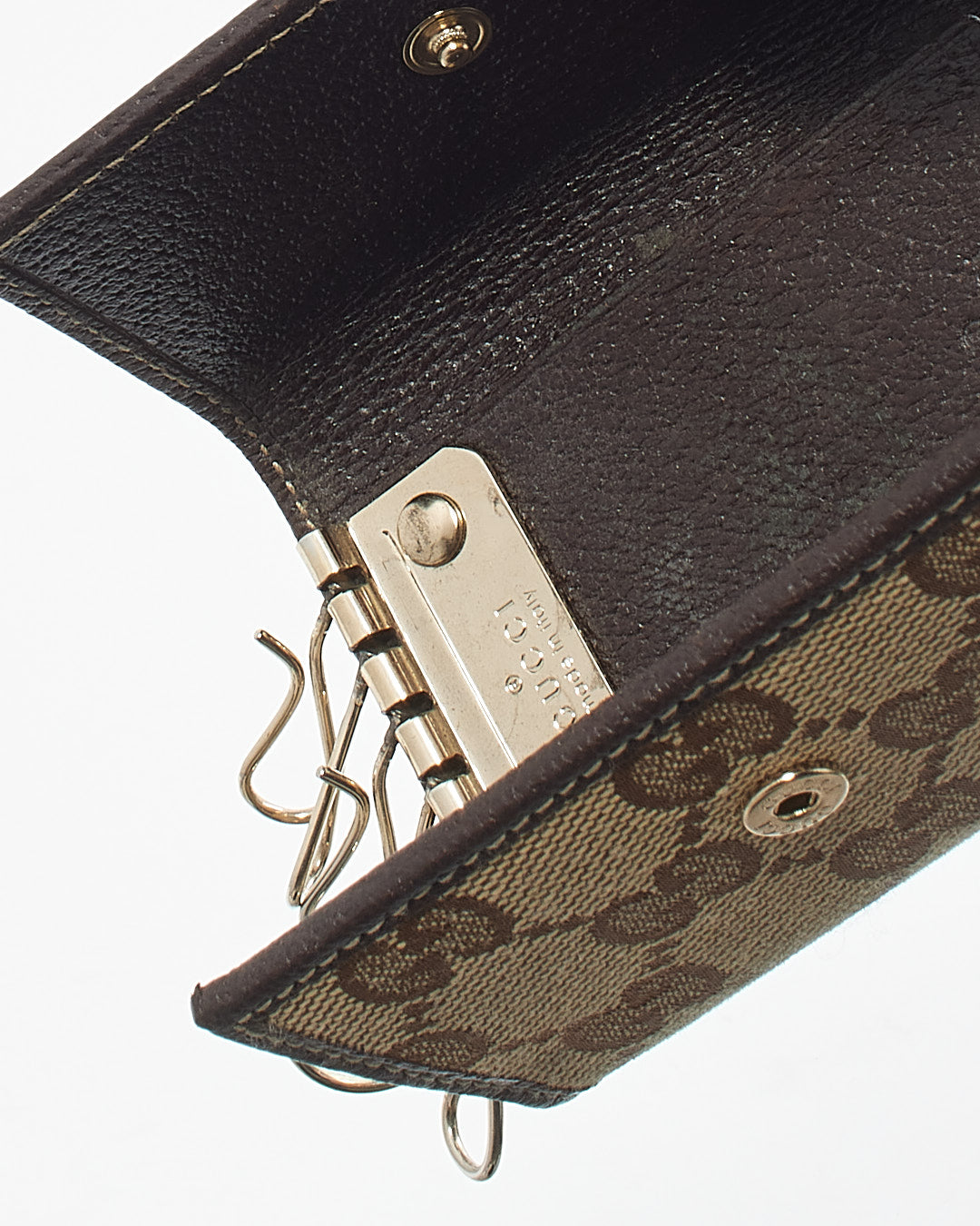 Gucci GG Print Canvas Key Holder