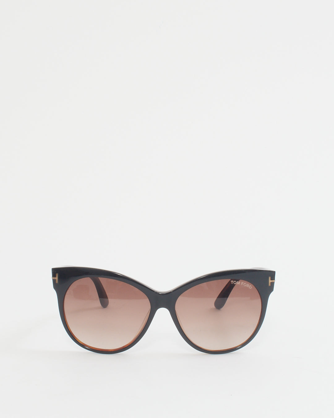 Tom Ford Brown Tortoise Cat Eye Saskia Sunglasses
