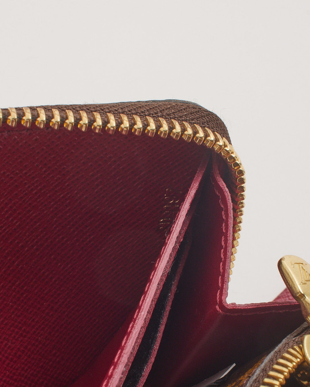 Louis Vuitton Monogram Canvas Clemence Zippy Wallet