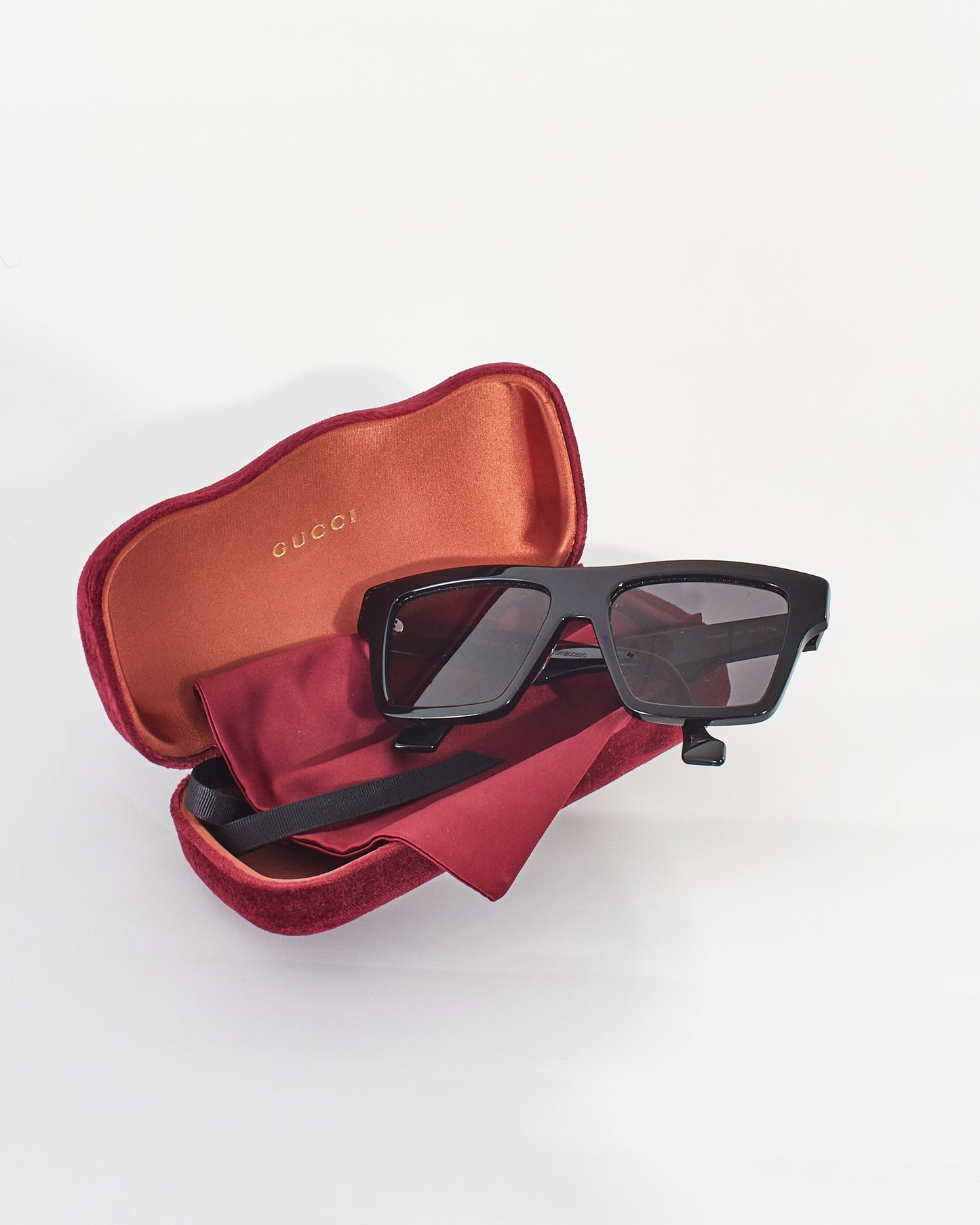 Gucci Black GG0962S Flat Top Sunglasses