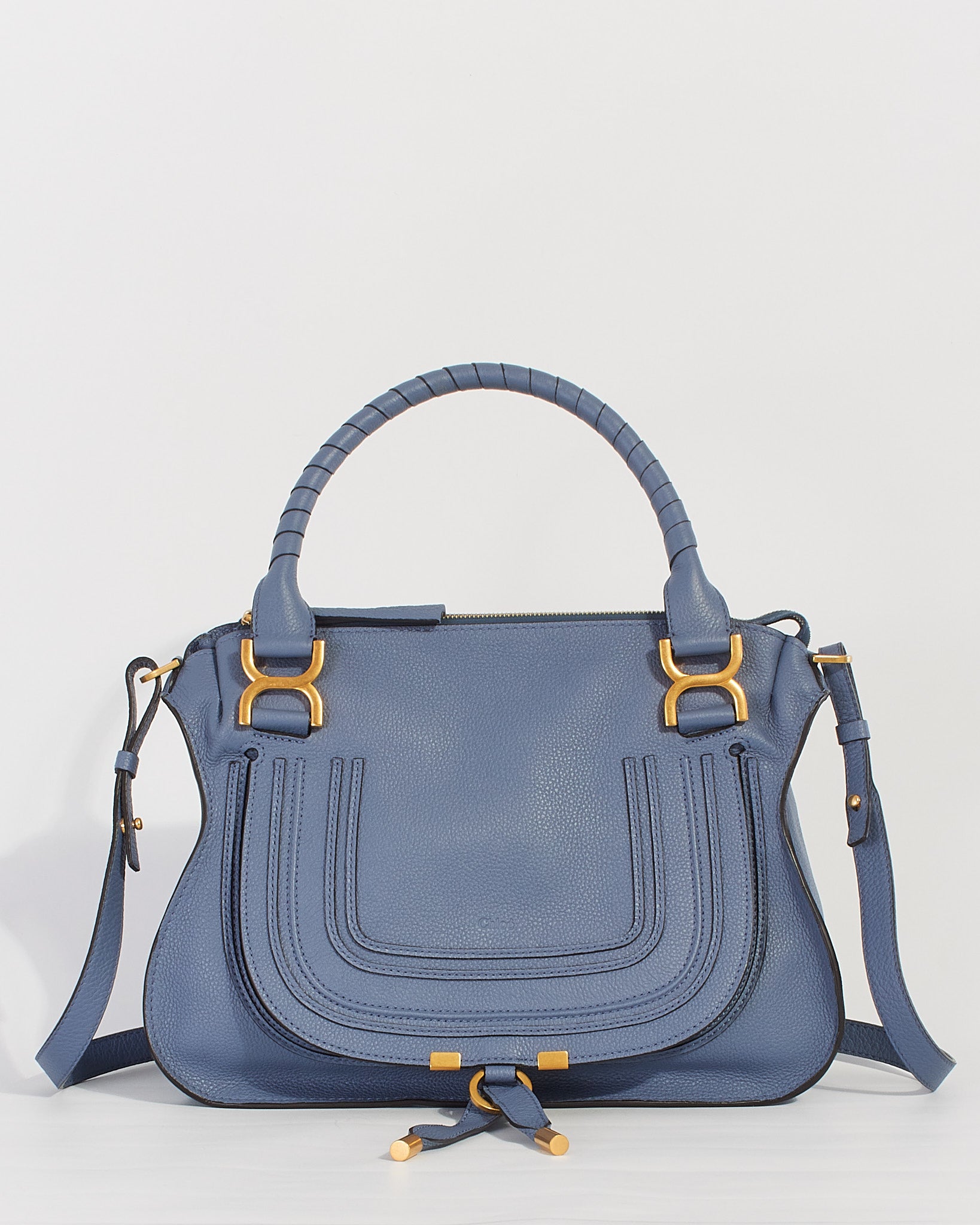 Marcie Crossbody Chloe Marcie Medium Blue Explore A Chloé Blue