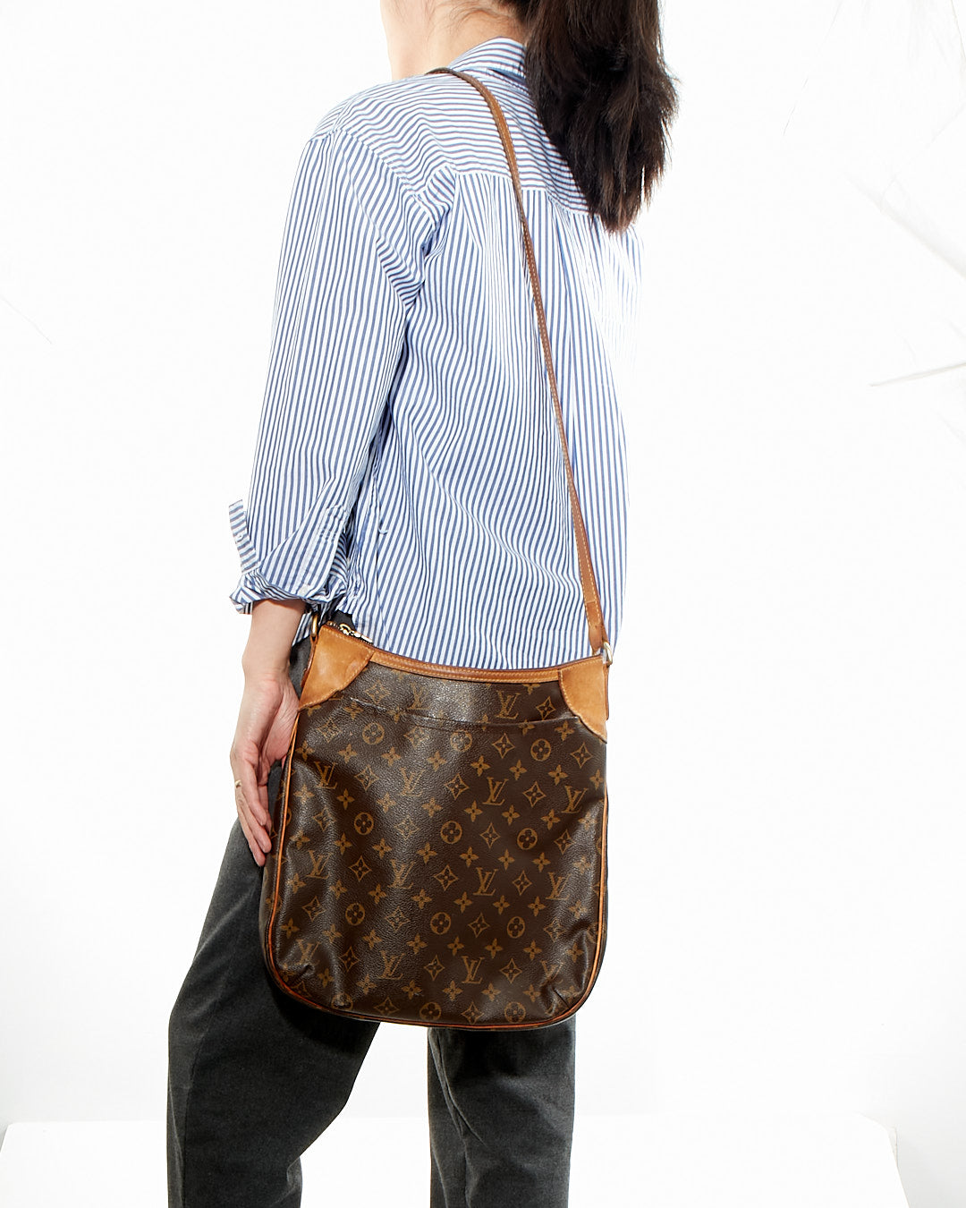 Louis Vuitton Monogram Canvas Odeon MM Messenger Bag